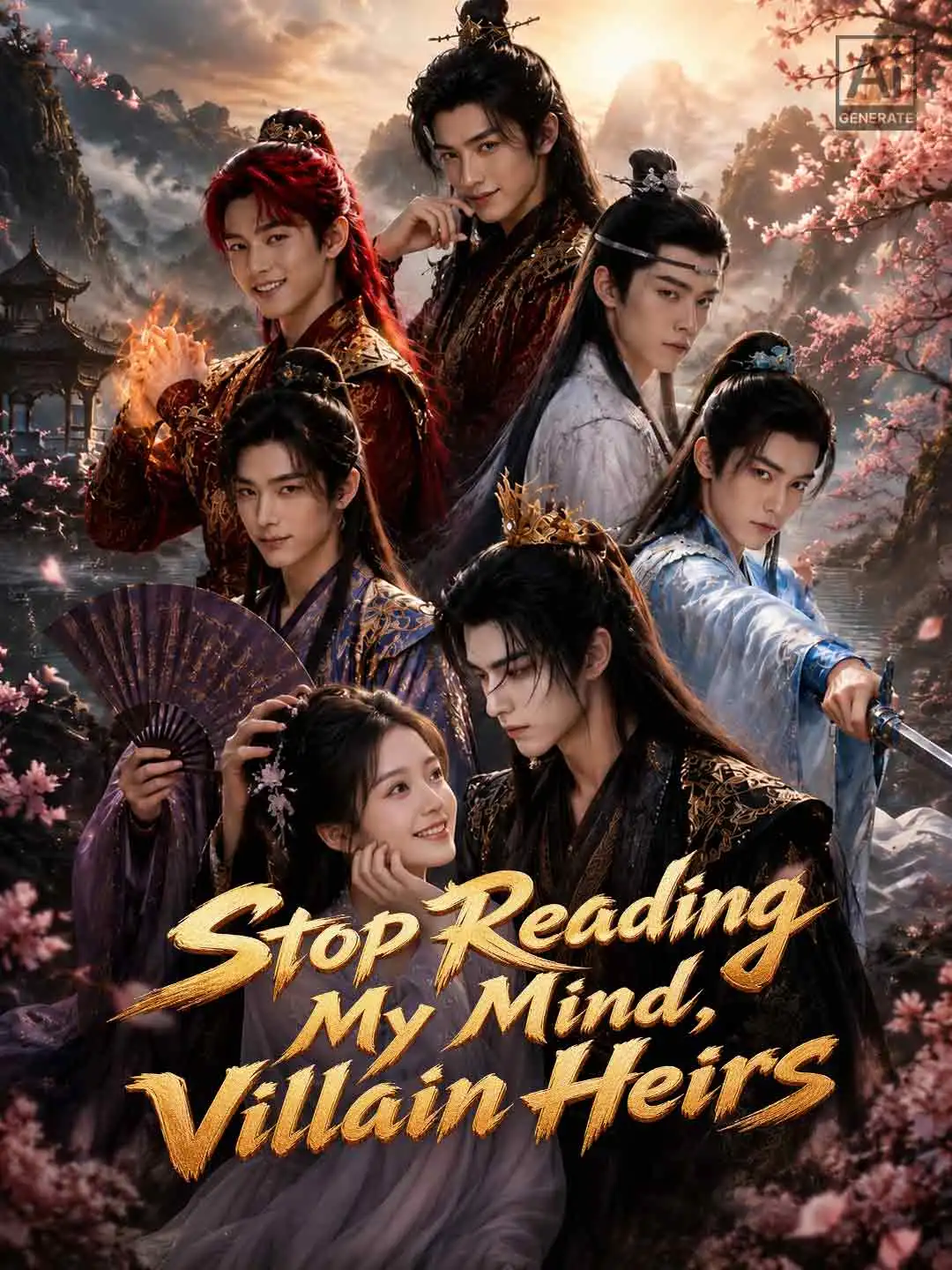 Stop Reading My Mind, Villain Heirs short drama poster