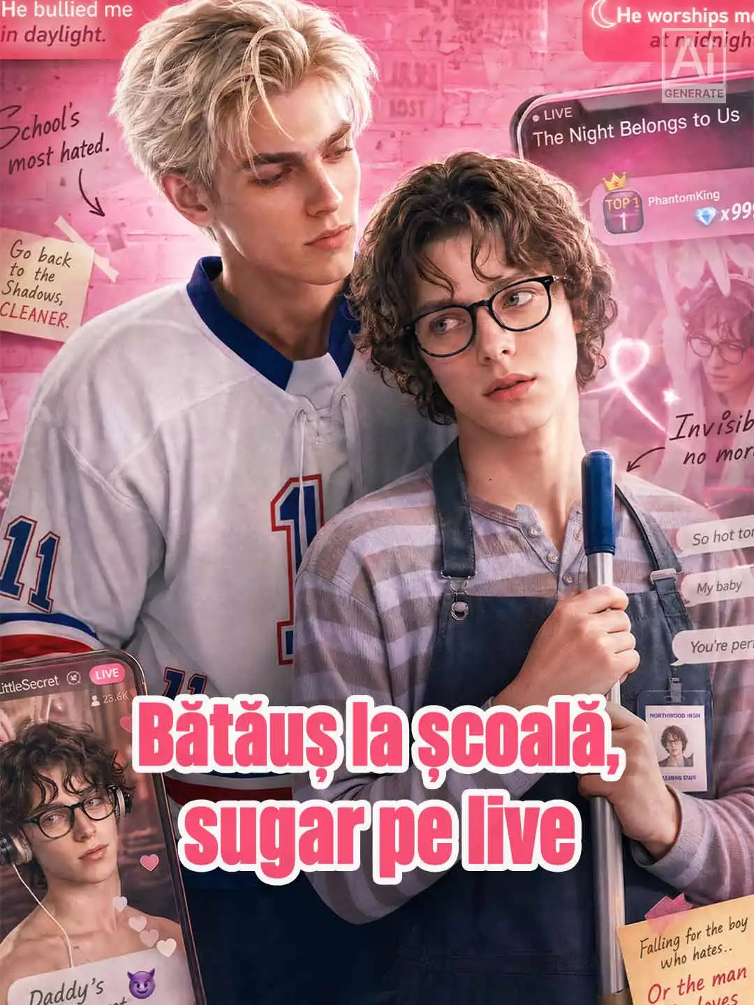 Bătăuș la școală, sugar pe live short drama poster