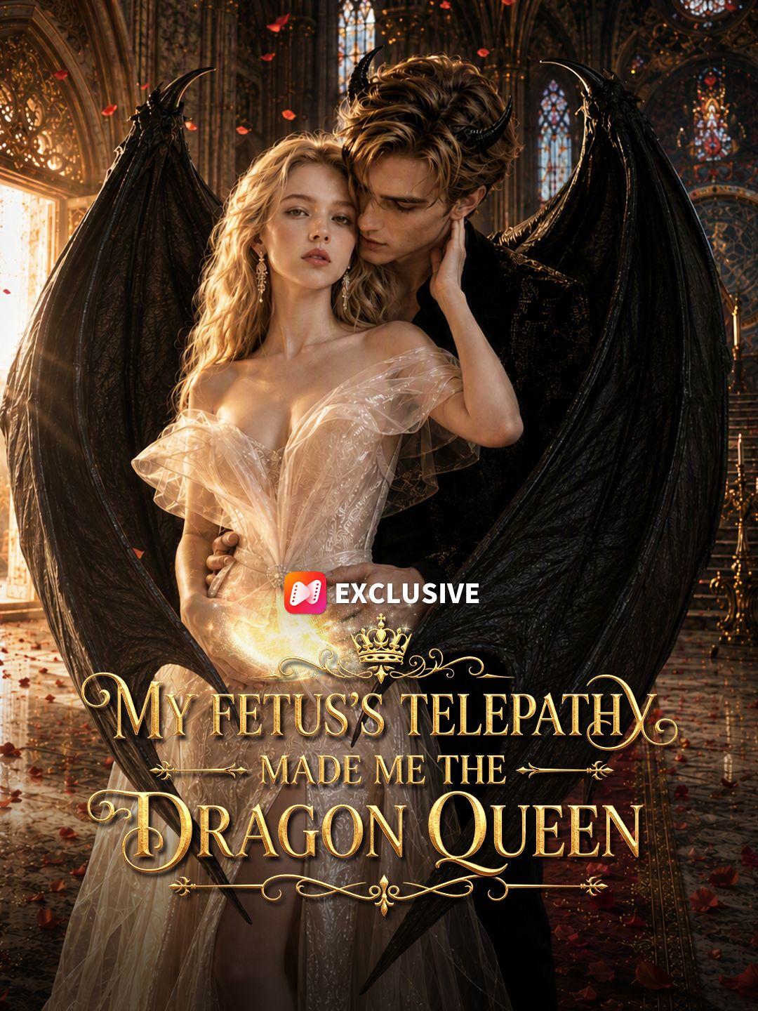 My Fetus's Telepathy Made Me the Dragon Queen short drama poster