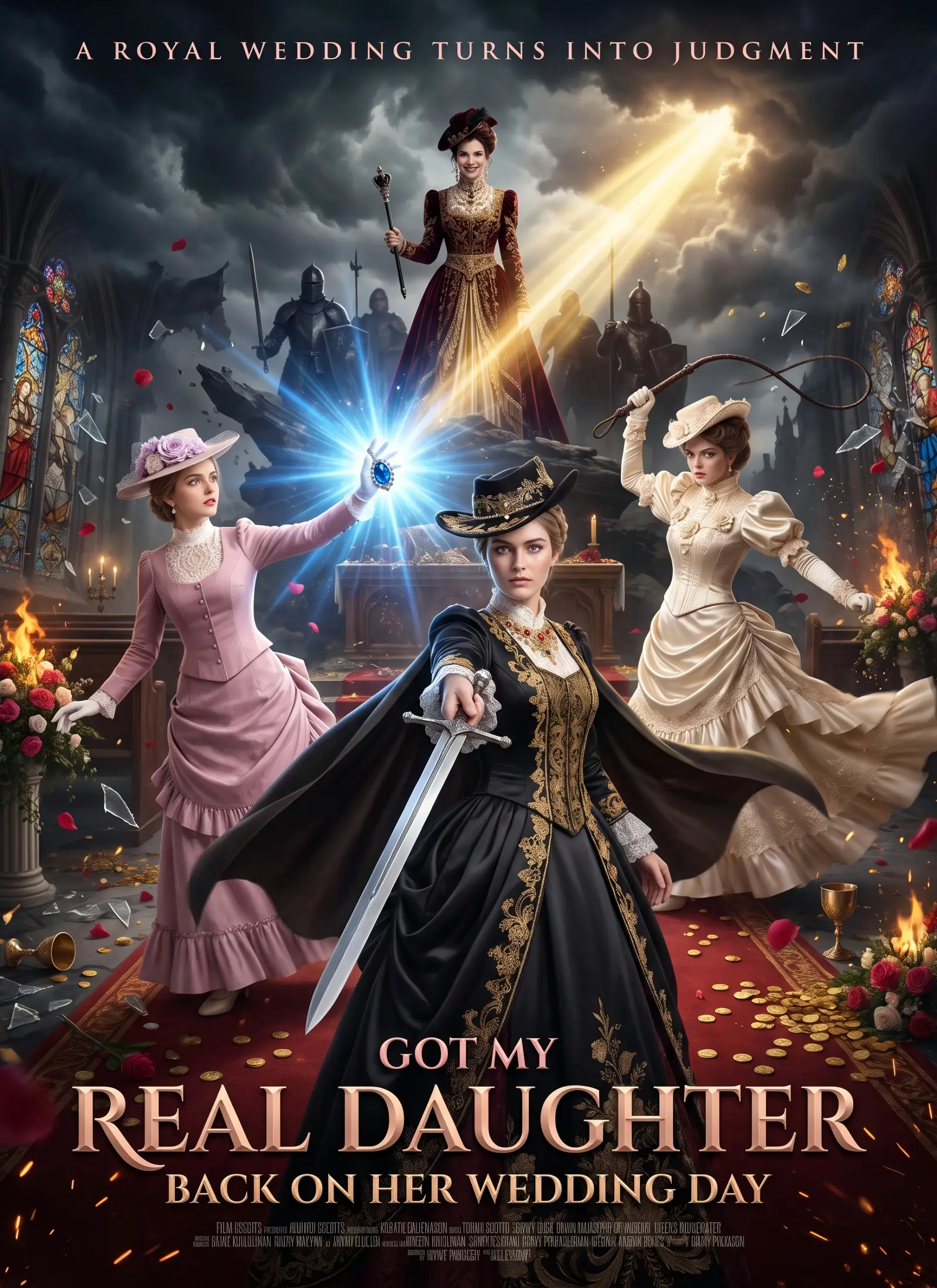 Got My Real Daughter Back On Her Wedding Day short drama poster