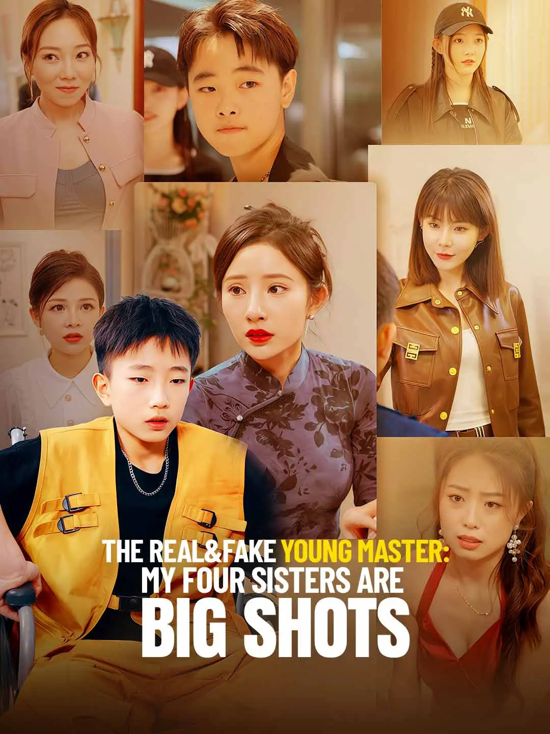 The Real&Fake Young Master: My Four Aunties Are Big Shots short drama poster