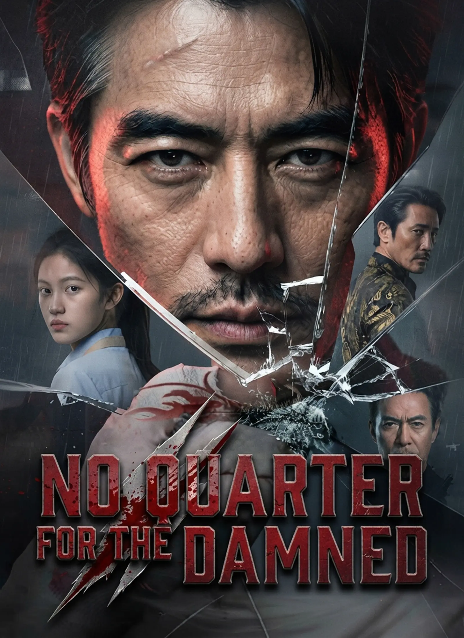 No Quarter for the Damned short drama poster