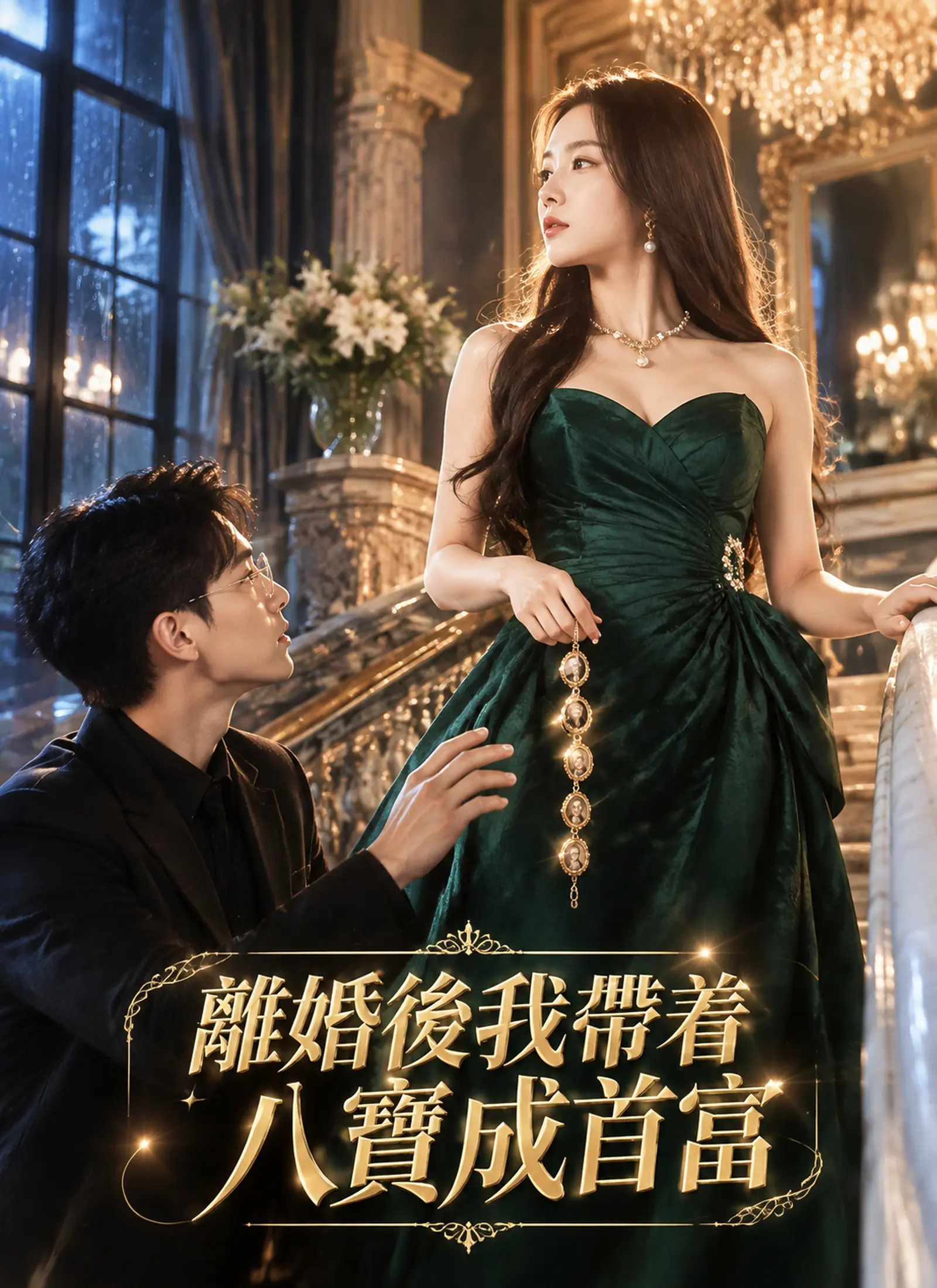 離婚後我帶着八寶成首富 short drama poster