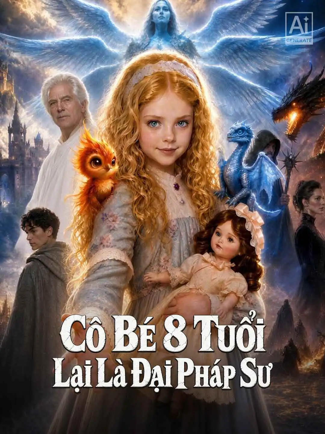 Cô Bé 8 Tuổi Lại Là Đại Pháp Sư short drama poster