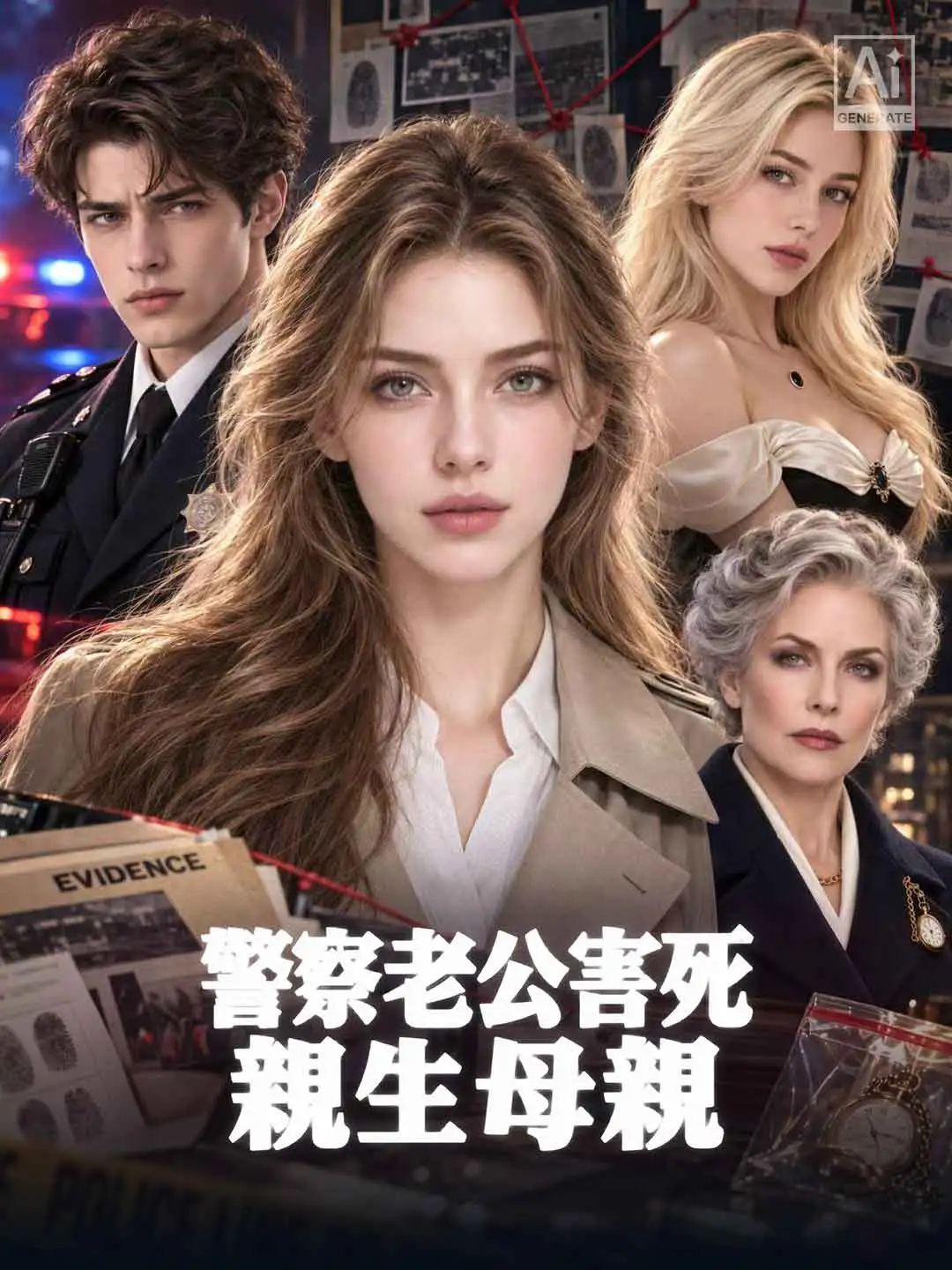 警察老公害死親生母親 short drama poster