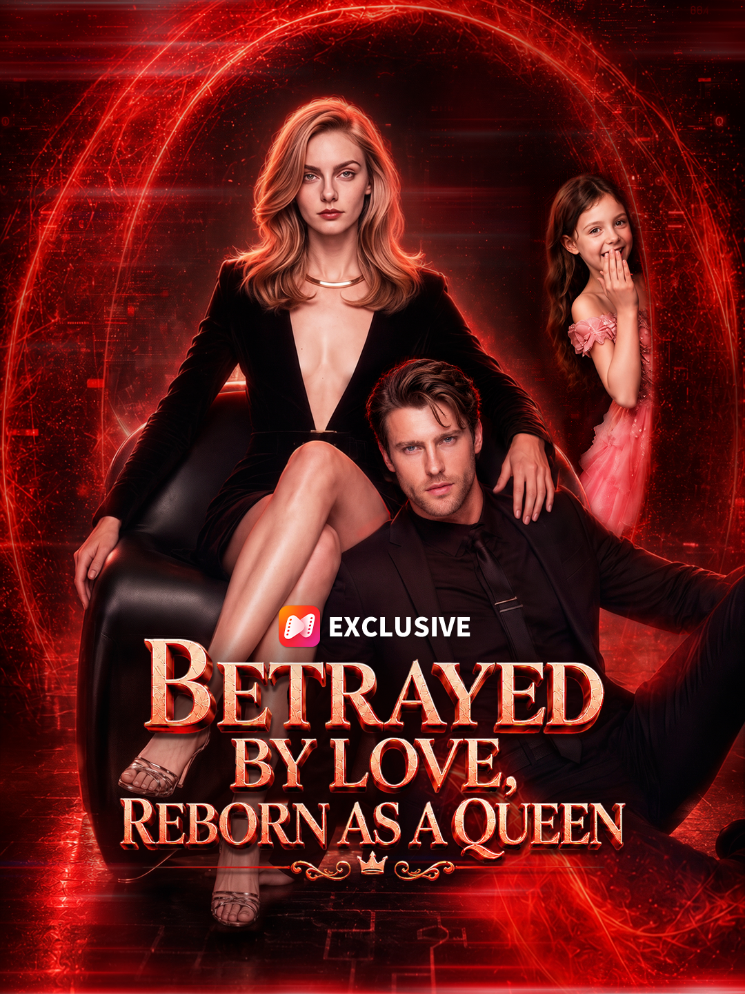 Betrayed by Love, Reborn as a Queen short drama poster