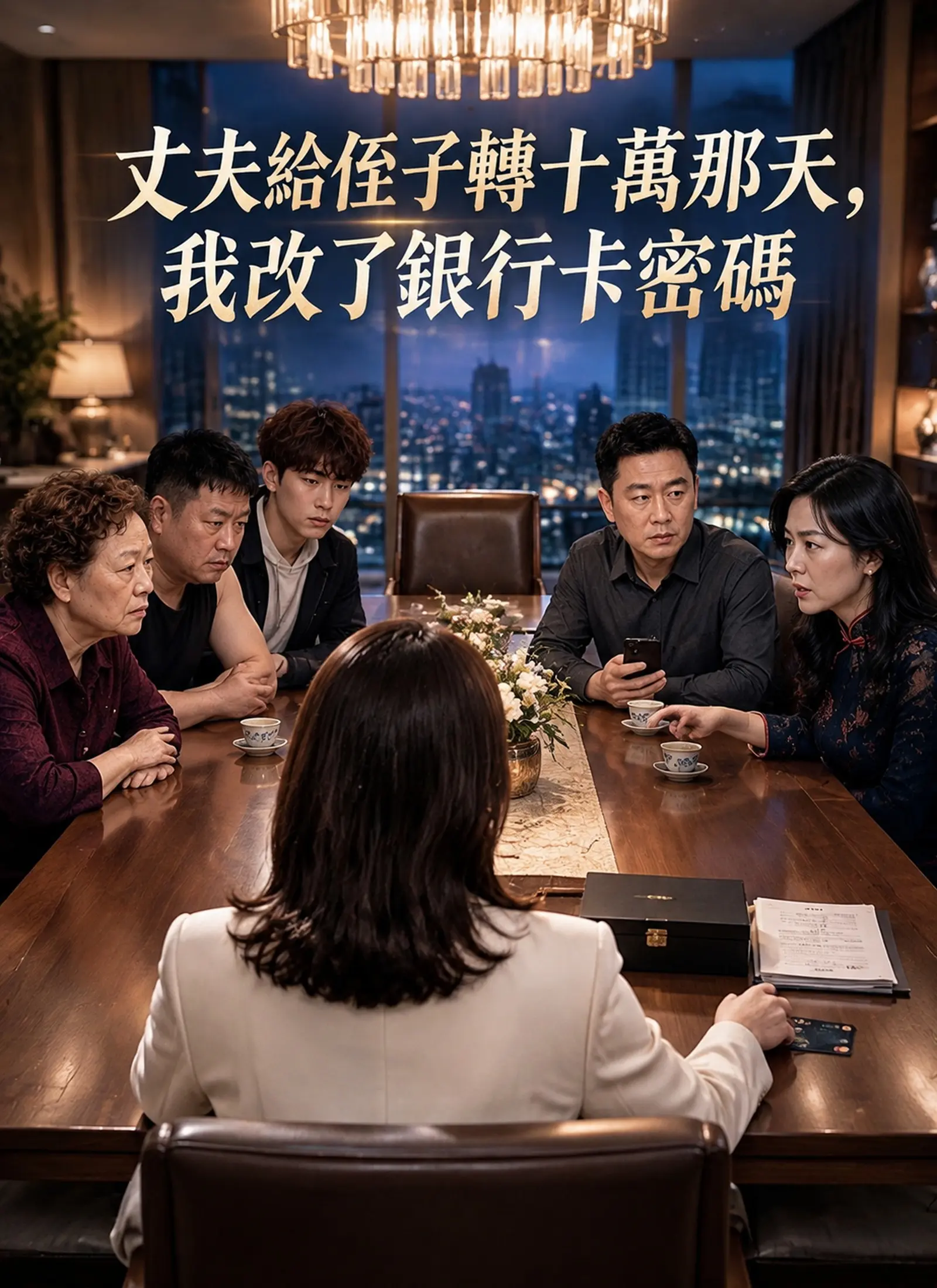 丈夫給侄子轉十萬那天，我改了銀行卡密碼 short drama poster