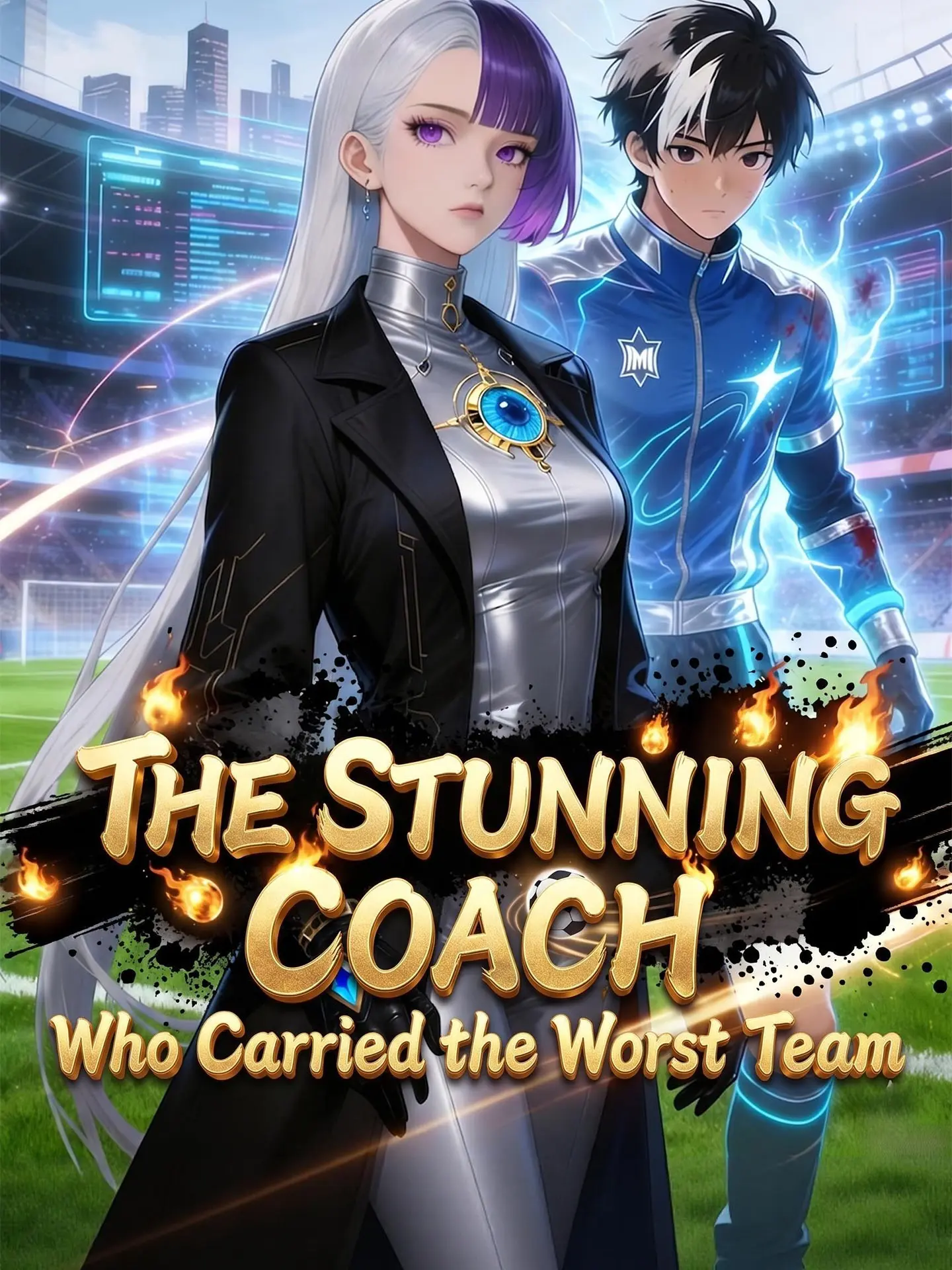 The Stunning Coach Who Carried the Worst Team short drama poster