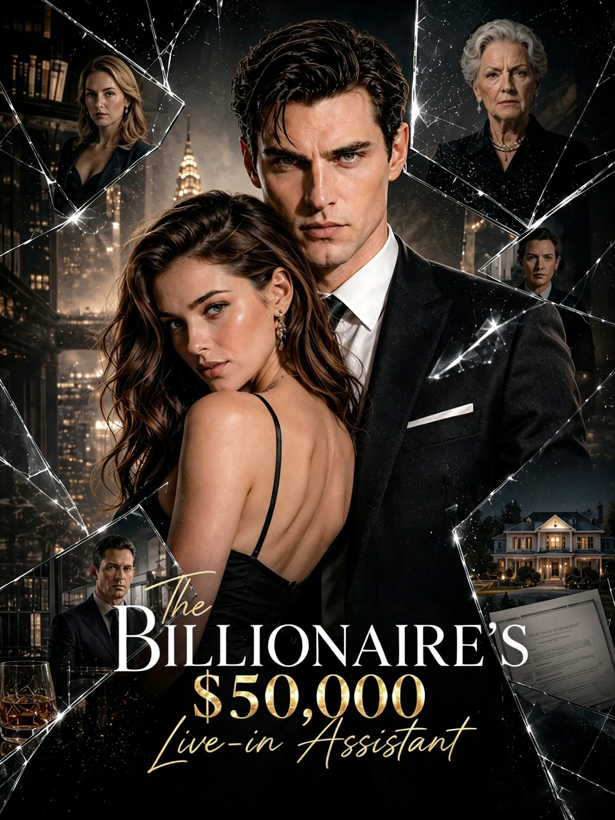 The Billionaire’s ＄50,000 Live-in Assistant short drama poster