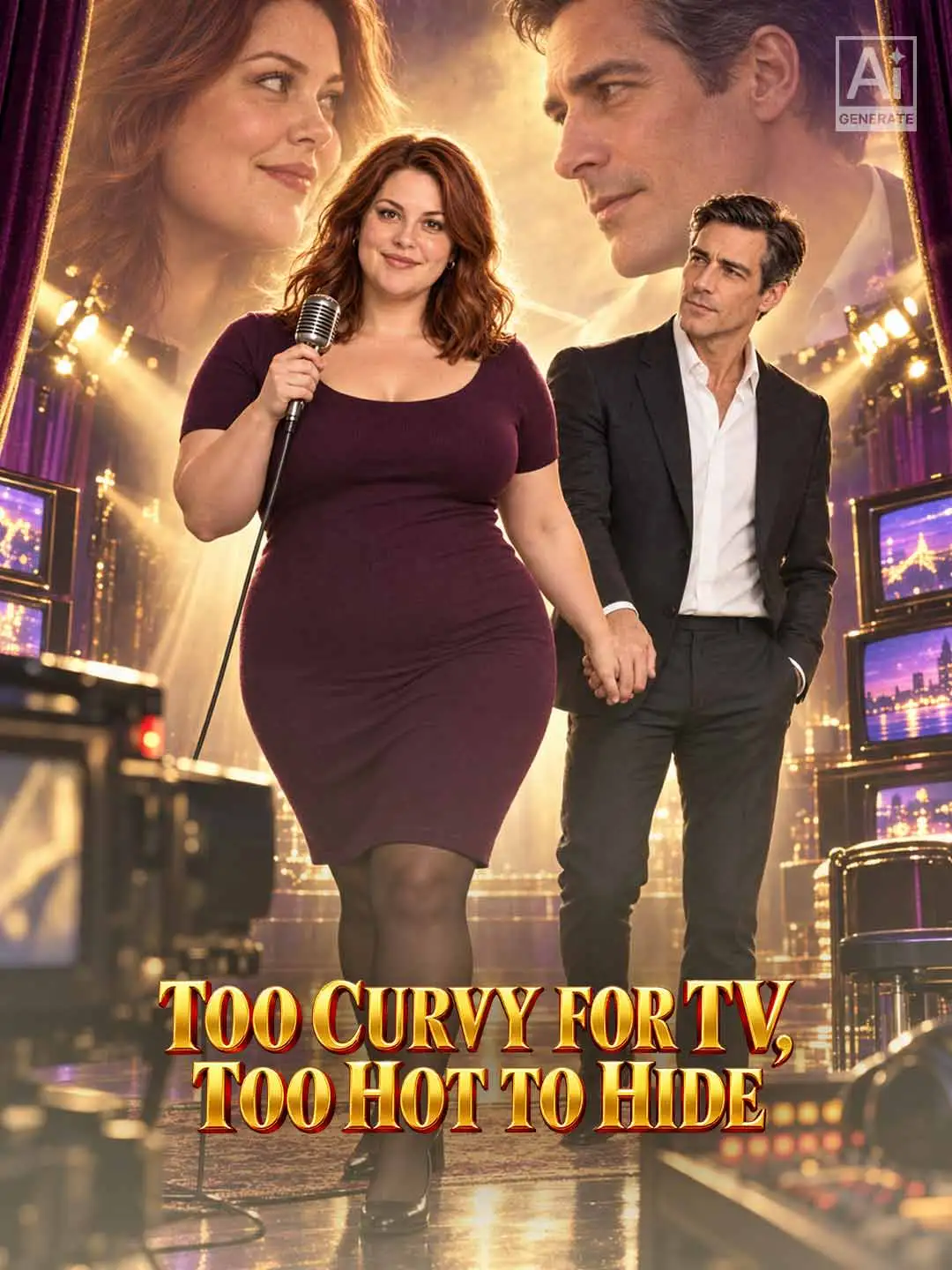 Too Curvy for TV, Too Hot to Hide short drama poster