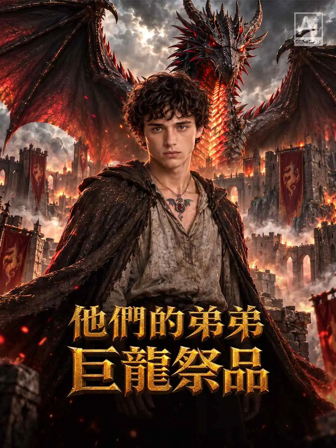 他們的弟弟 巨龍祭品 short drama poster