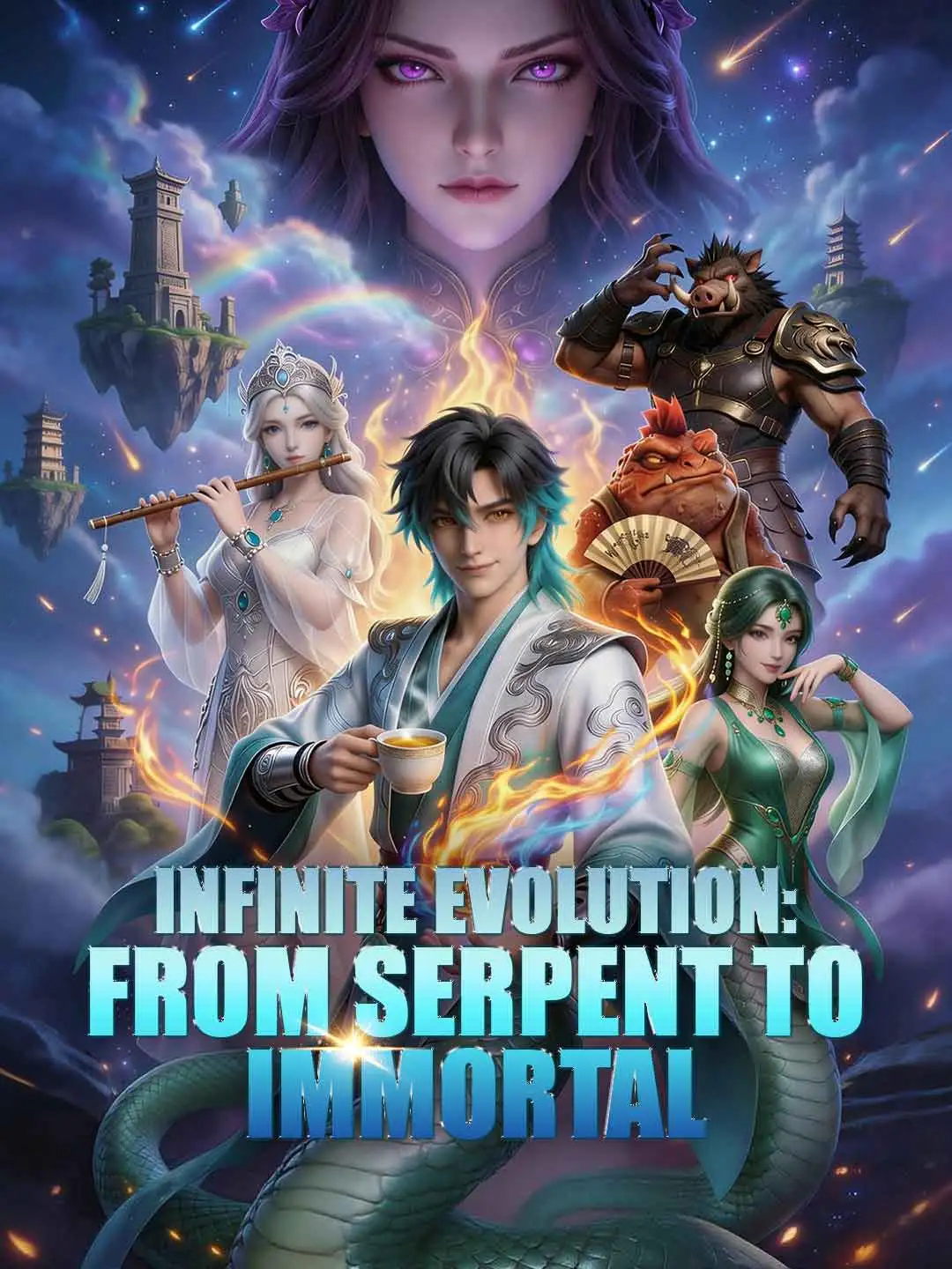 Infinite Evolution: From Serpent to Immortal short drama poster