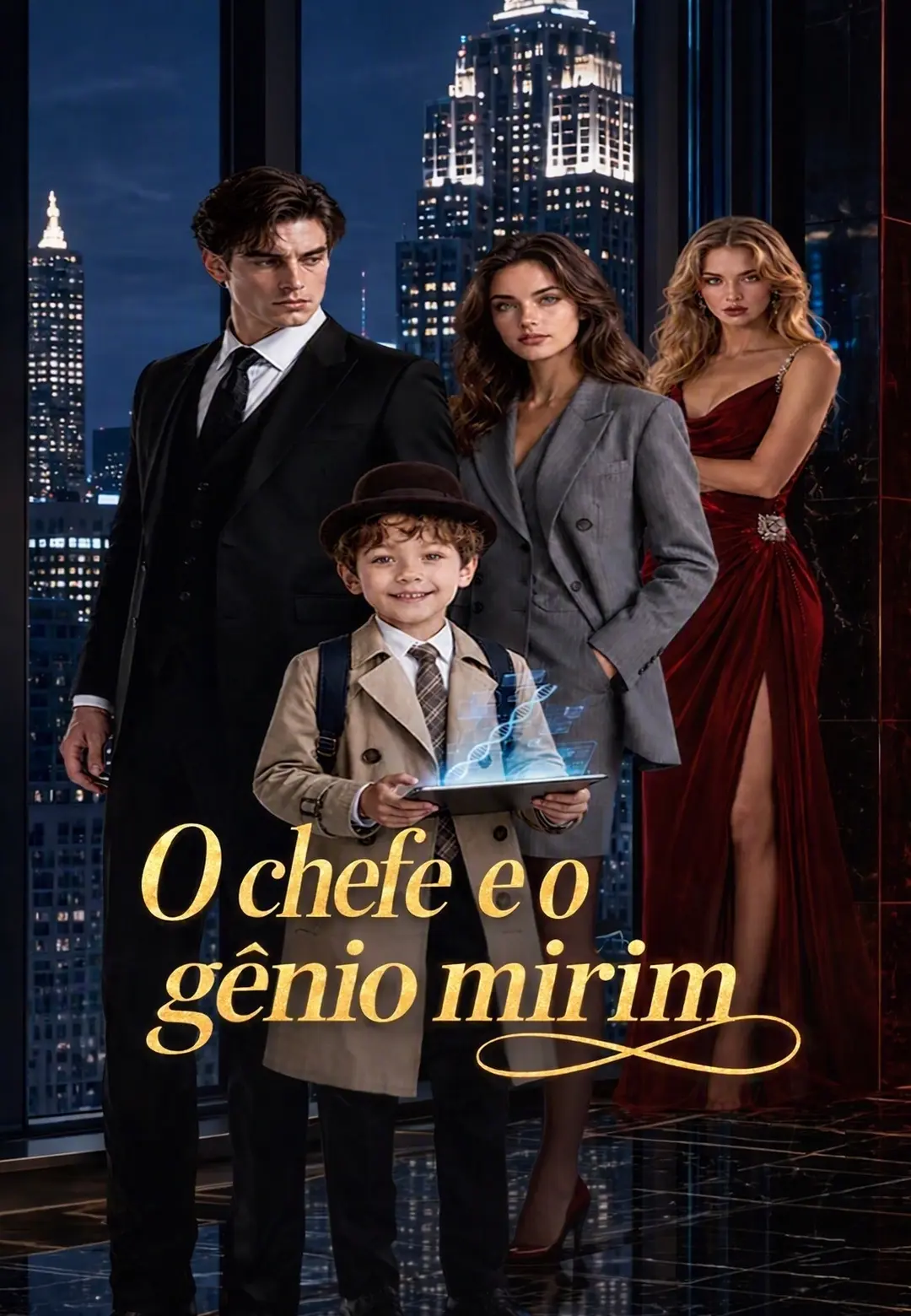 O chefe e o gênio mirim short drama poster
