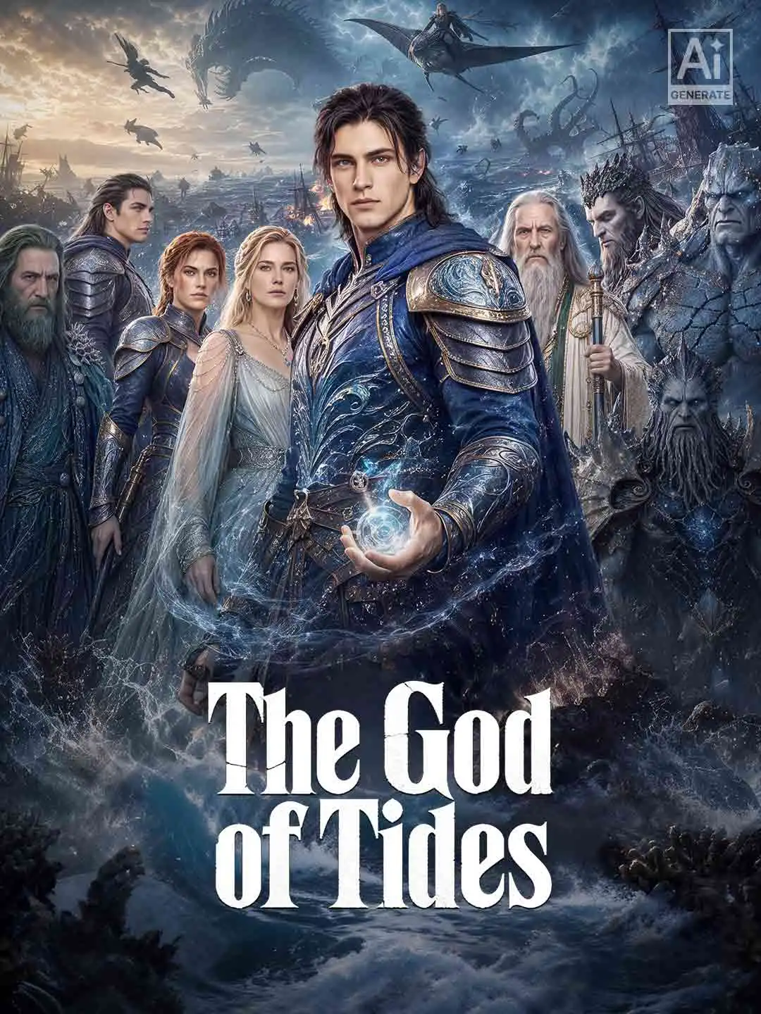 The God of Tides short drama poster