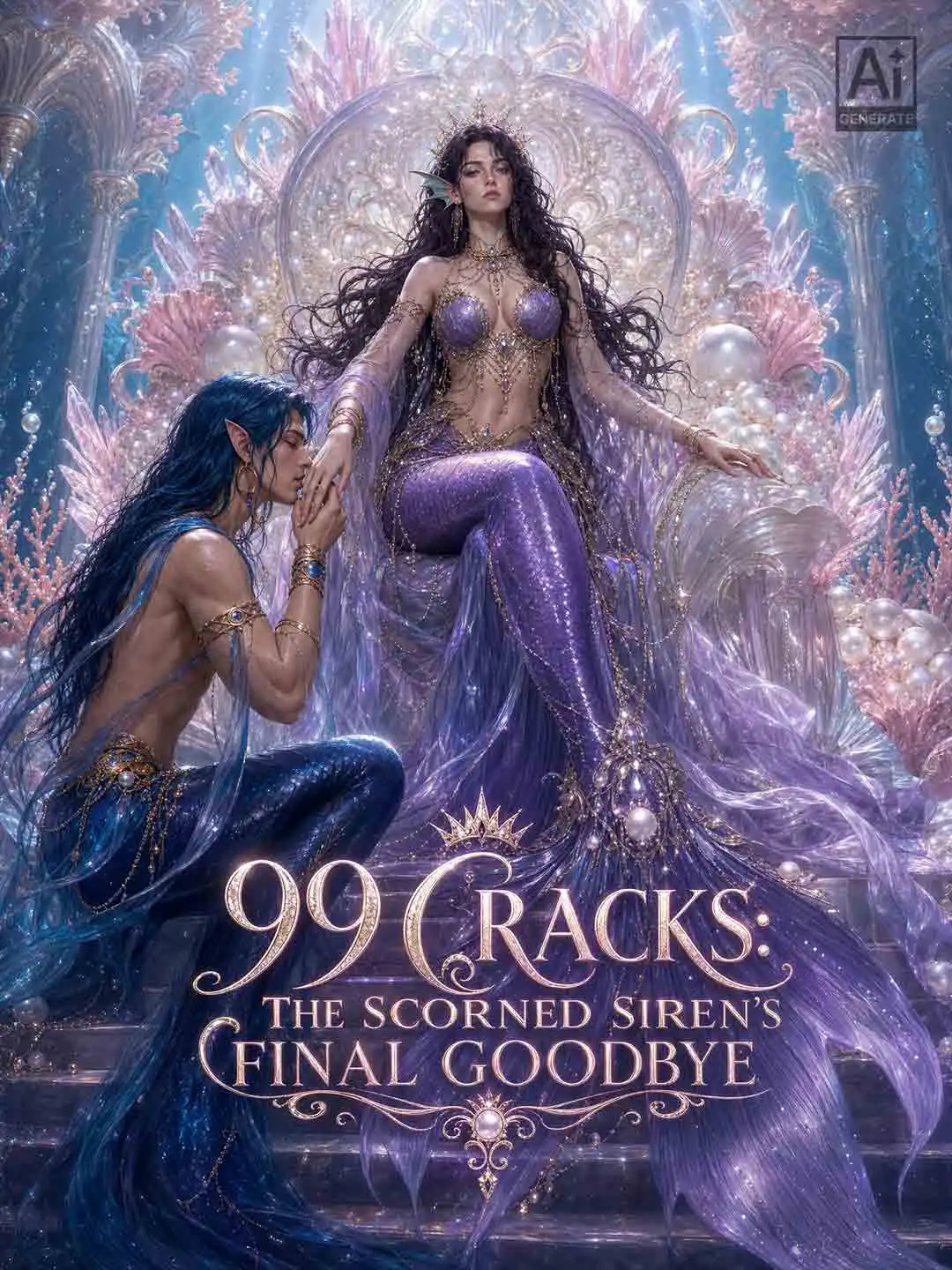 99 Cracks：The Scorned Siren’s Final Goodbye short drama poster