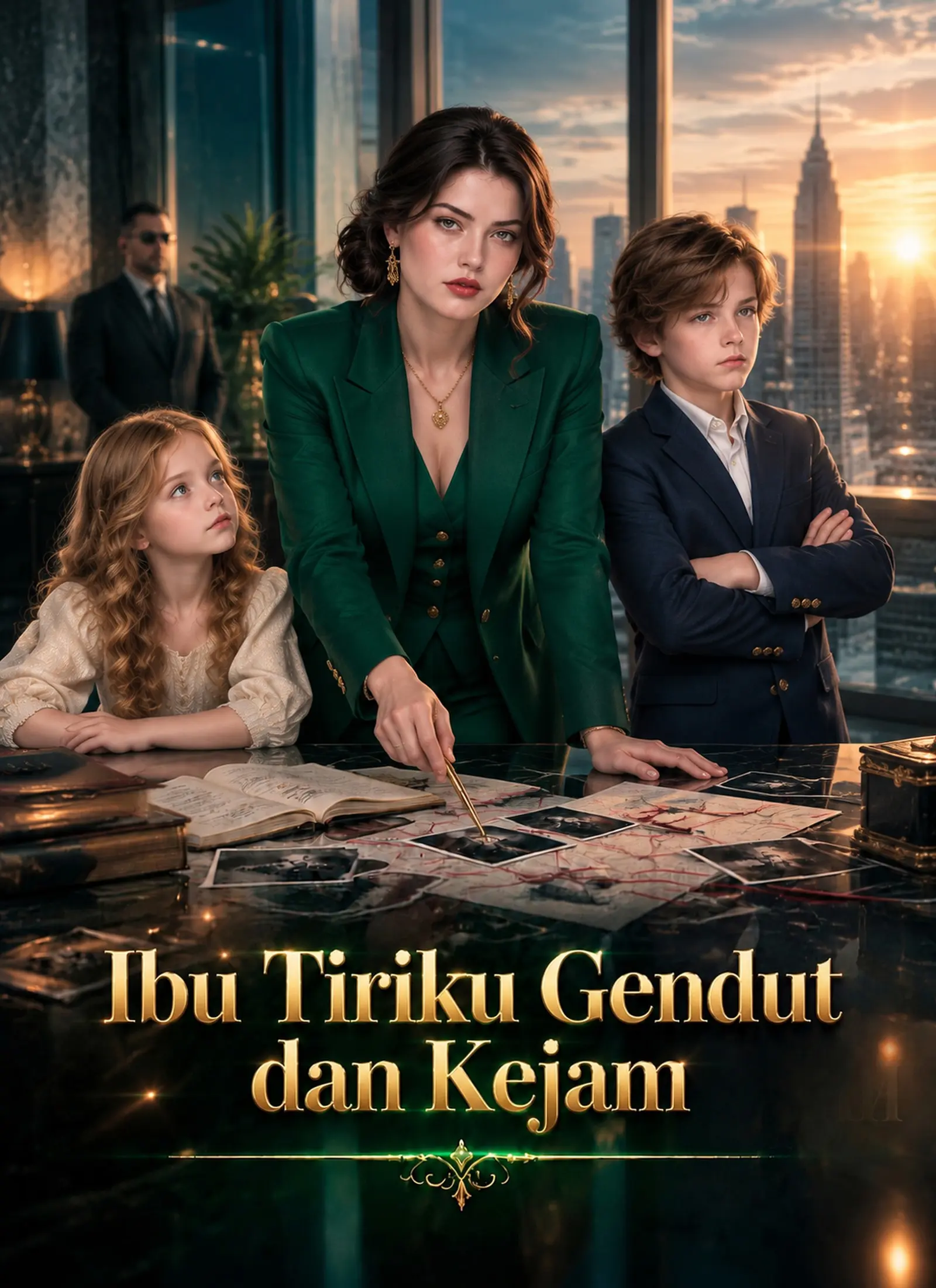 [Dubbing]Ibu Tiriku Gendut dan Kejam short drama poster