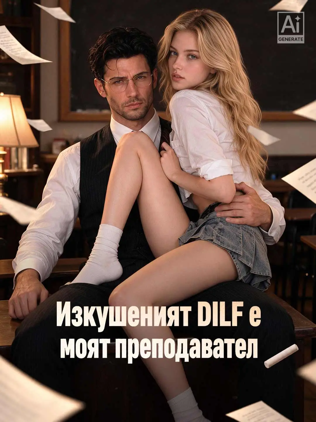 Изкушеният DILF е моят преподавател short drama poster