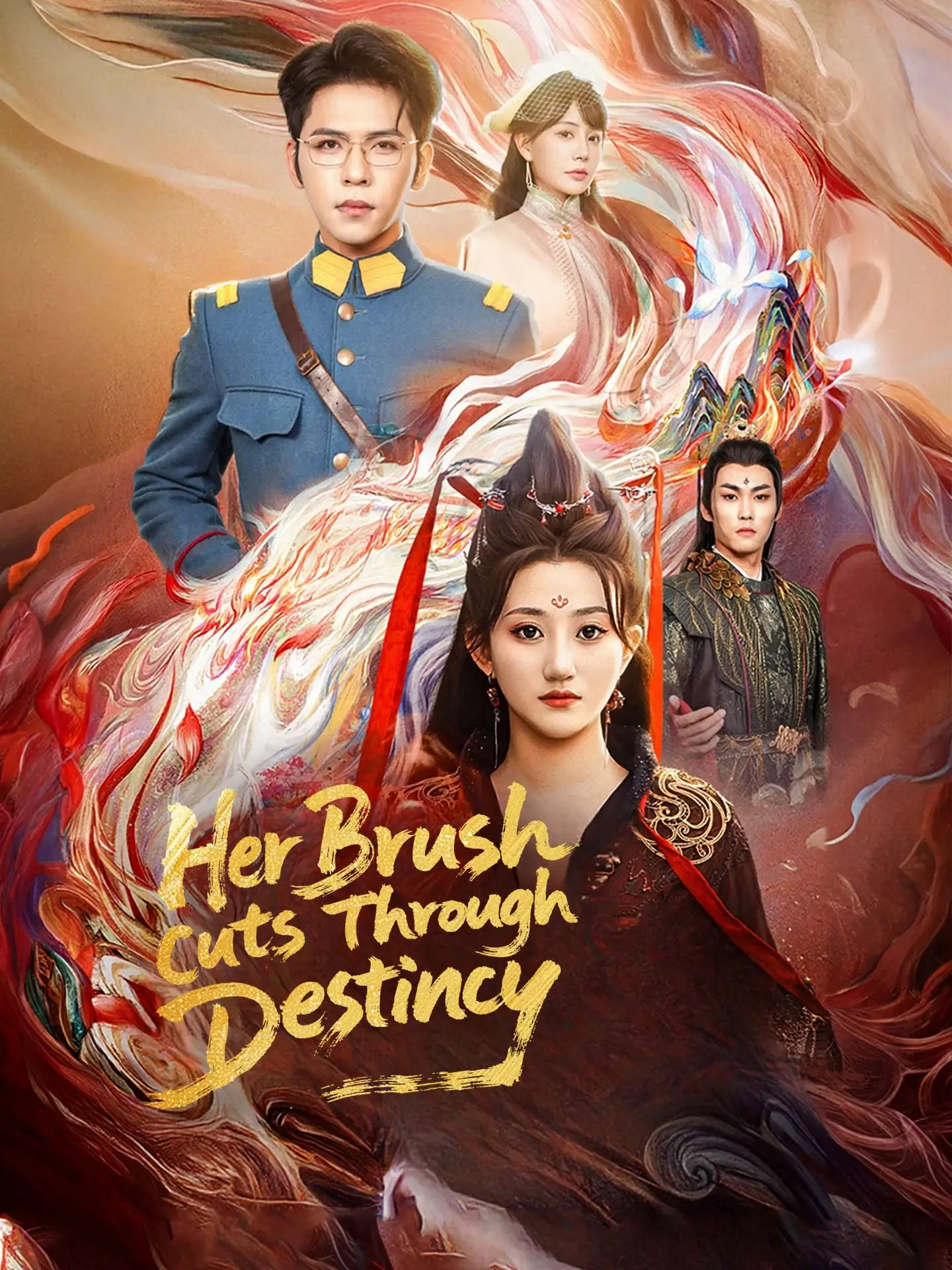 Her Brush Cuts Through Destiny short drama poster