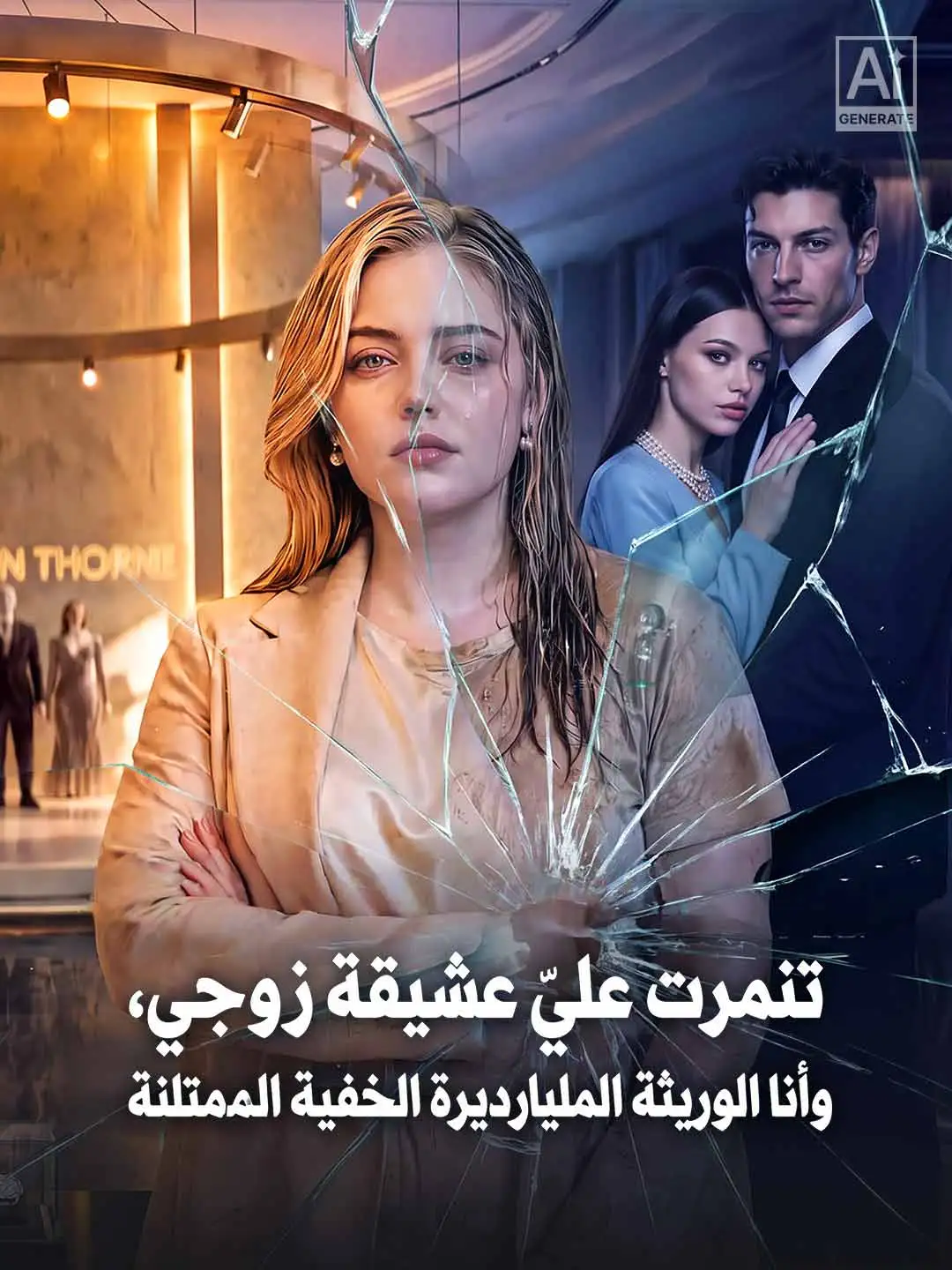 تنمرت عليّ عشيقة زوجي، وأنا الوريثة المليارديرة الخفية الممتلئة short drama poster