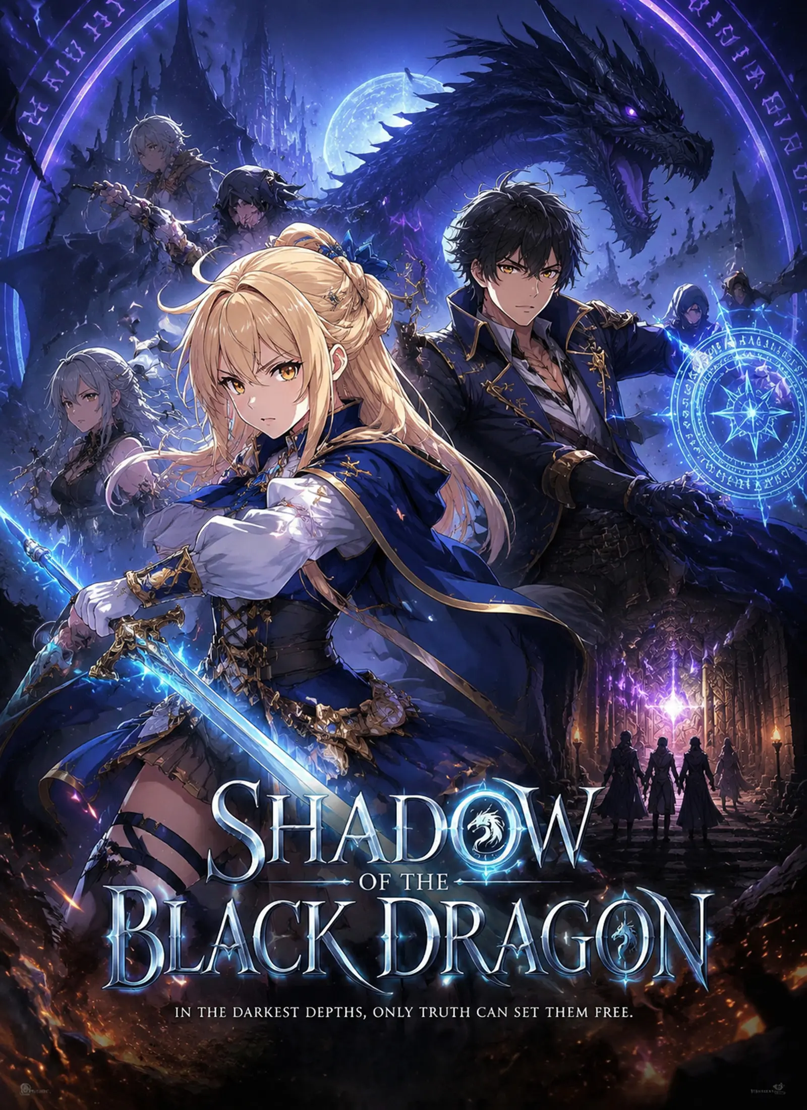 [Dubbed] Shadow of the Black Dragon short drama poster
