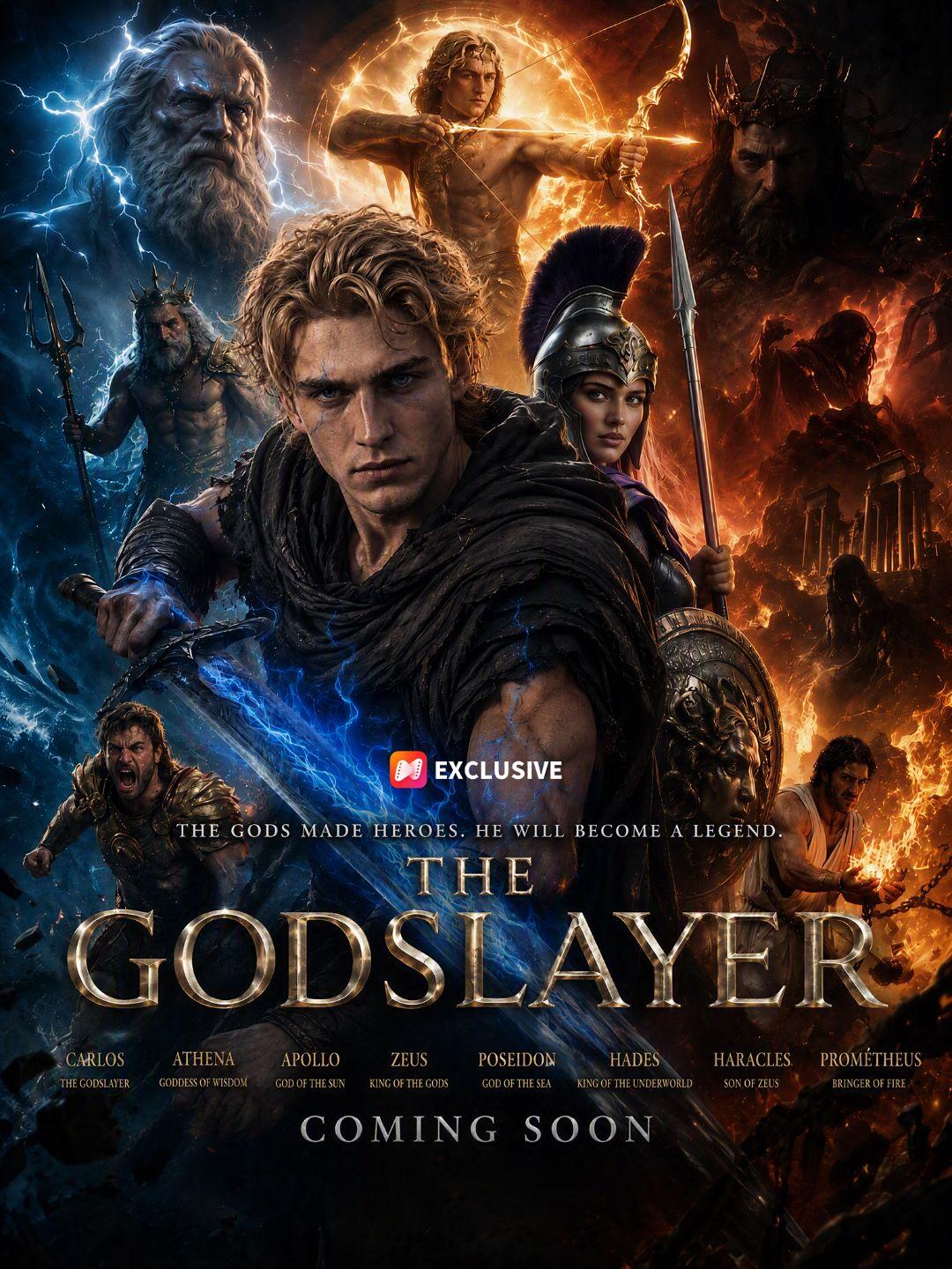 The Godslayer short drama poster