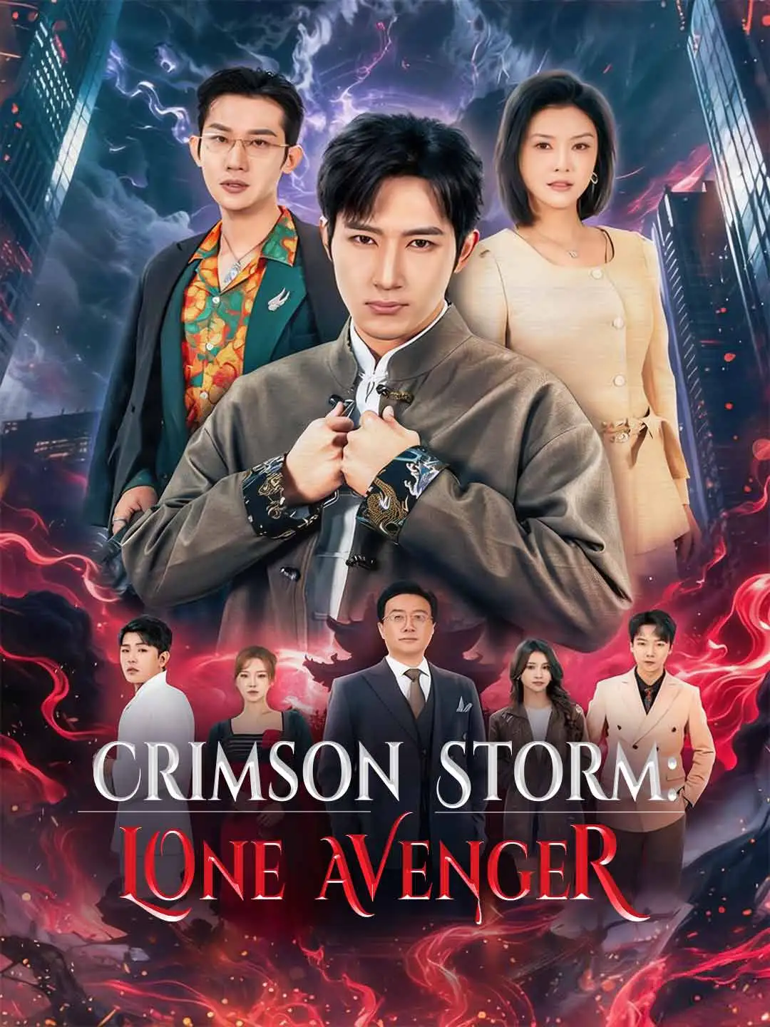 Crimson Storm: Lone Avenger short drama poster