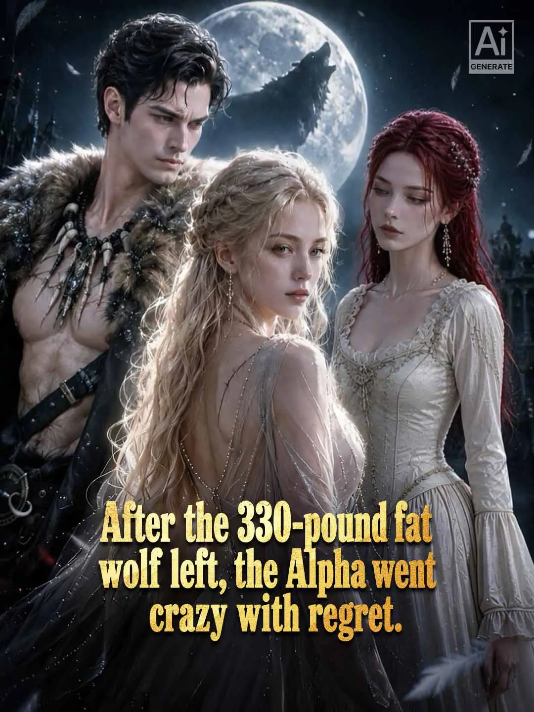 After the 330-Pound Fat Wolf Left, the Alpha Went Crazy with Regret short drama poster