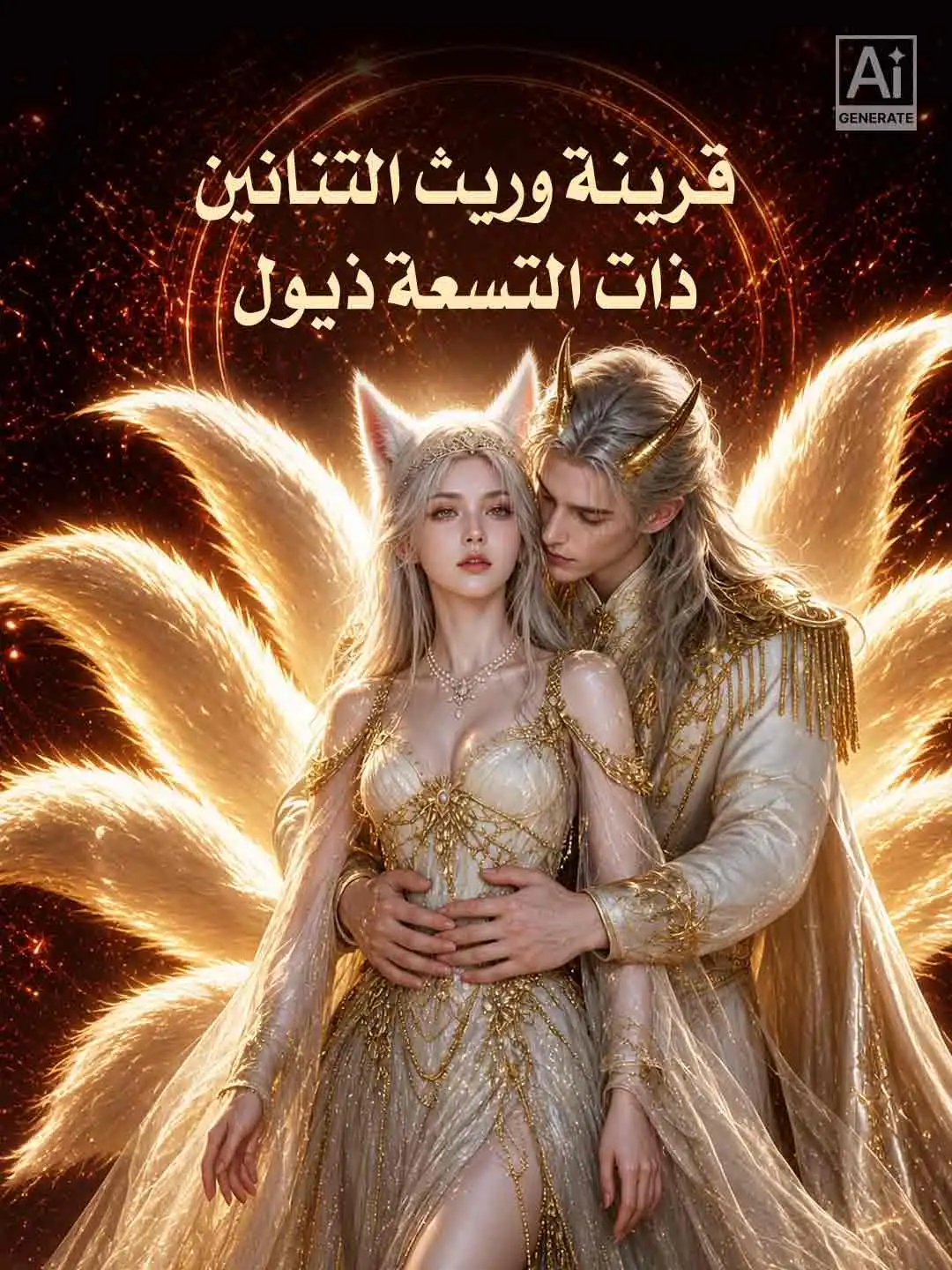 قرينة وريث التنانين ذات التسعة ذيول short drama poster