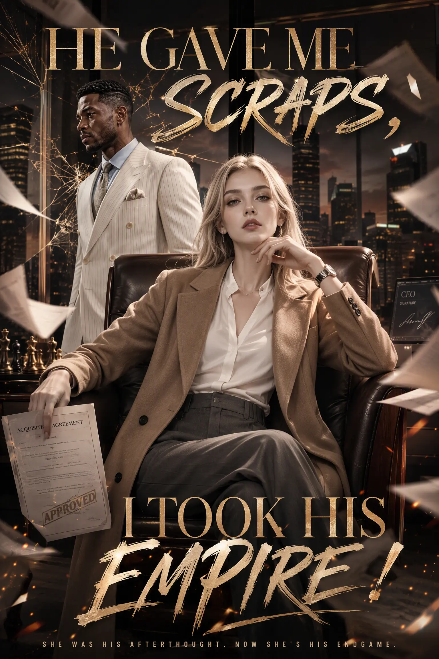He Gave Me Scraps, I Took His Empire！ short drama poster