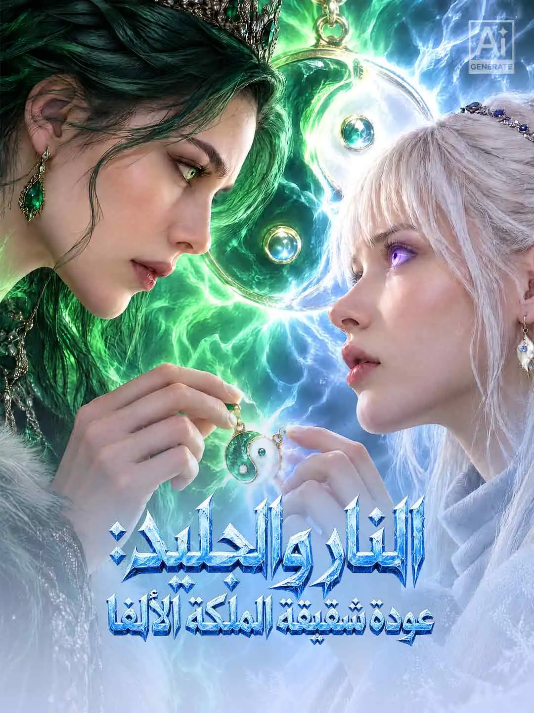 النار والجليد: عودة شقيقة الملكة الألفا short drama poster