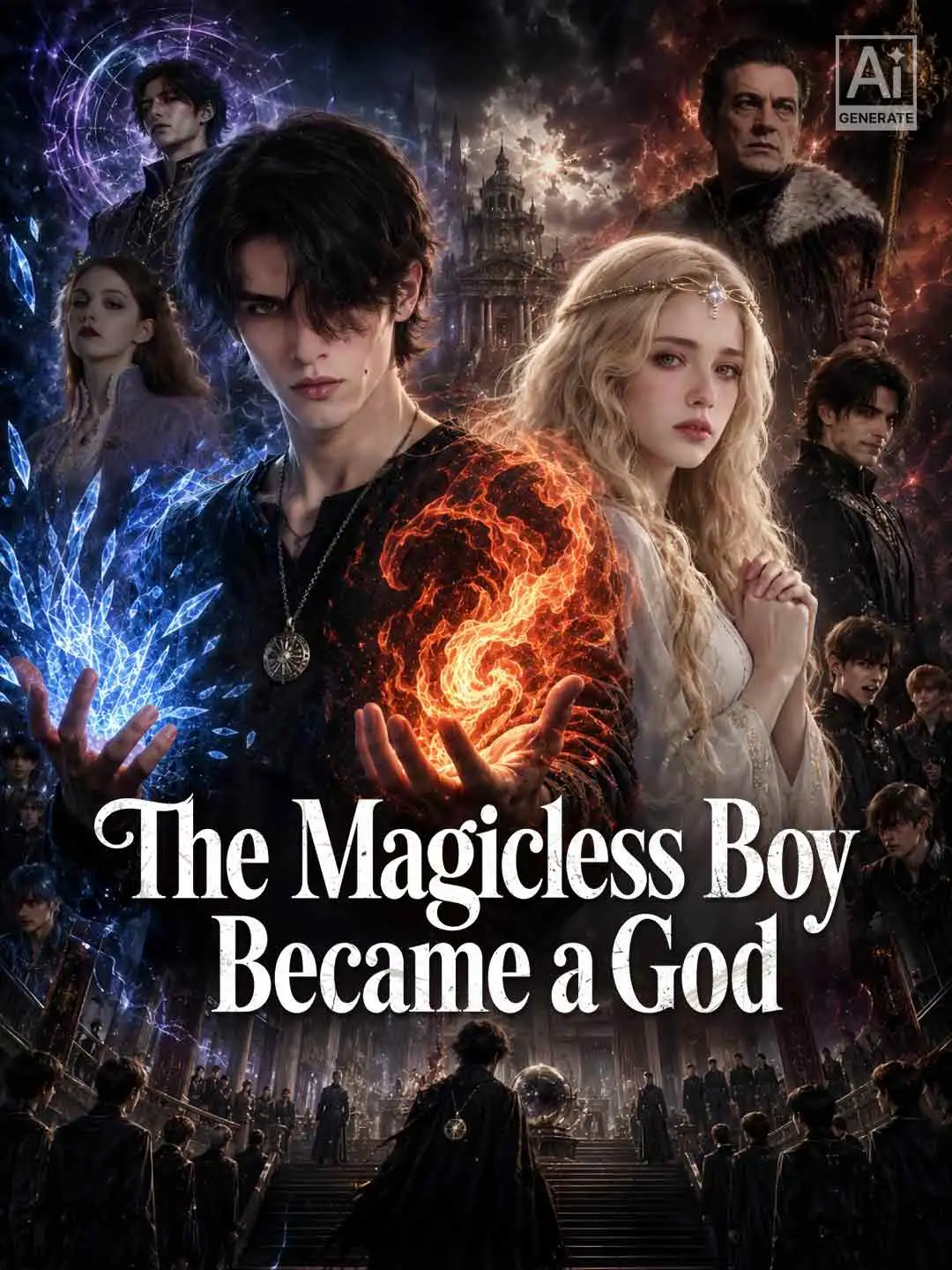 The Magicless Boy Became a God short drama poster