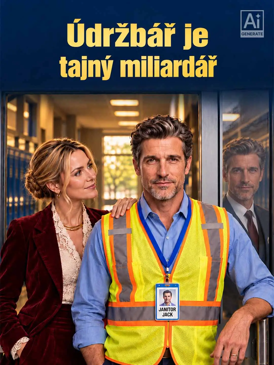 Údržbář je tajný miliardář short drama poster
