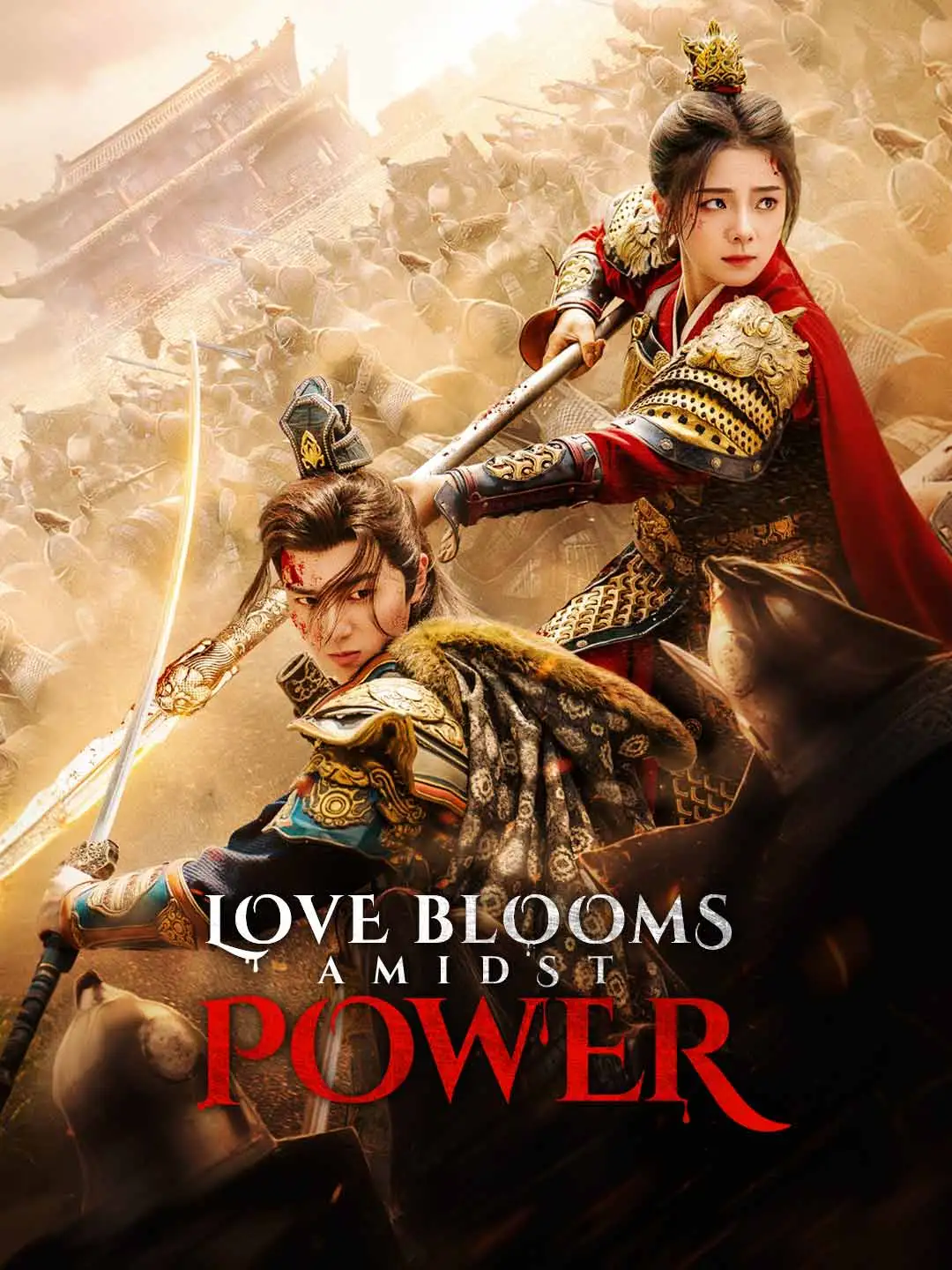Love Blooms Amidst Power short drama poster