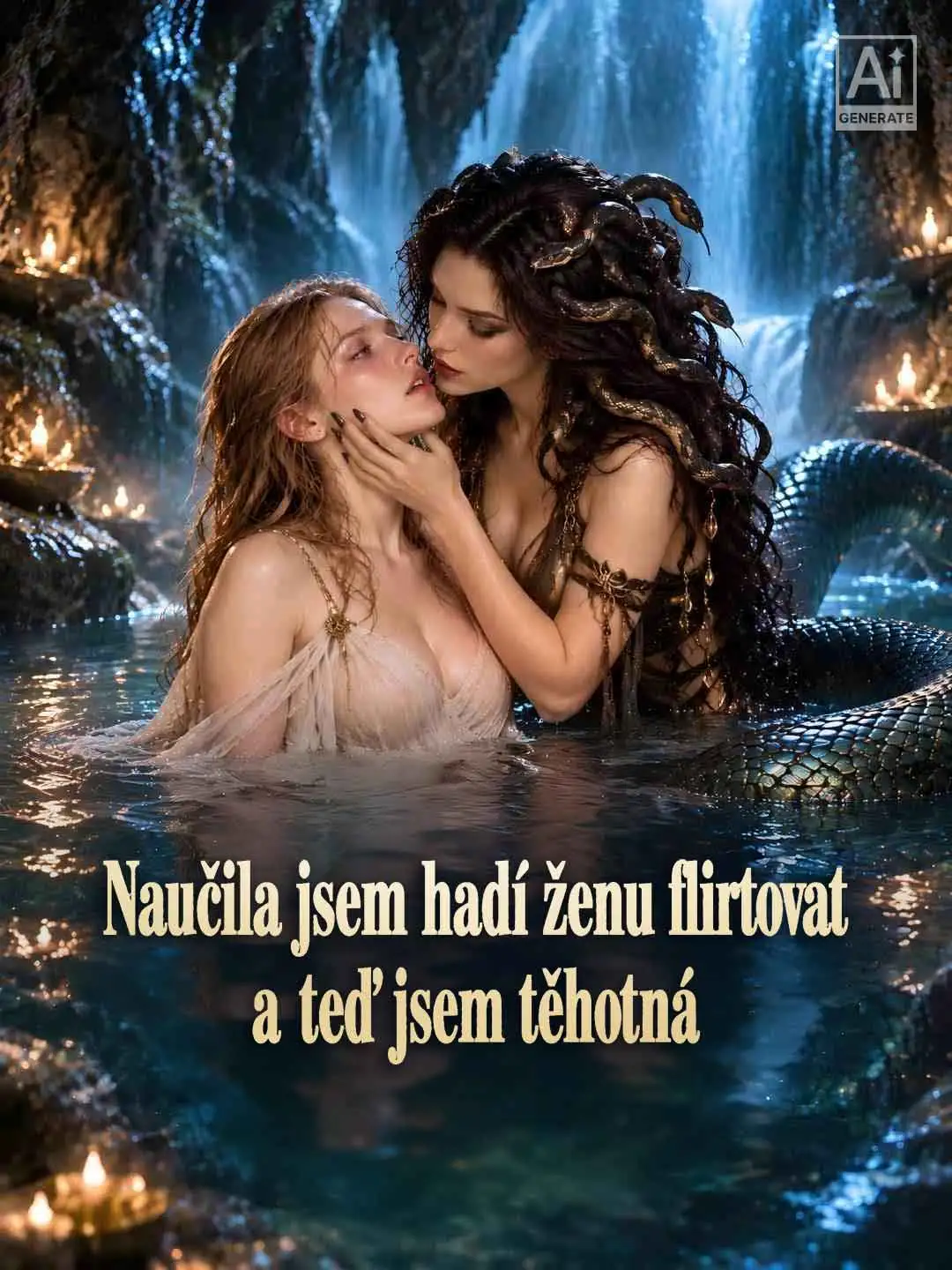 Naučila jsem hadí ženu flirtovat a teď jsem těhotná short drama poster
