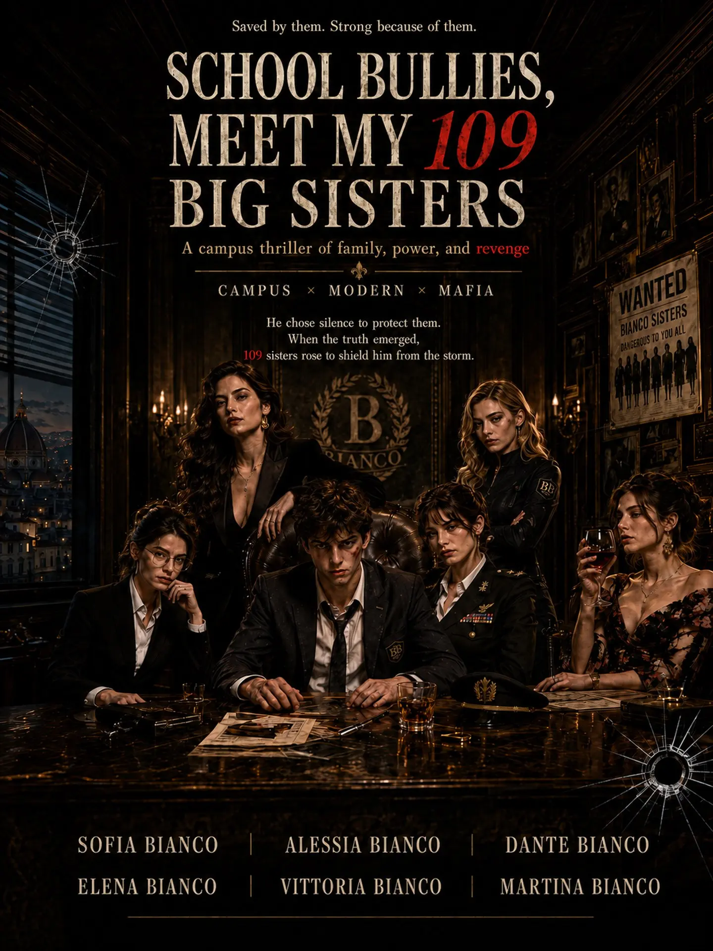 School Bullies, Meet My 109 Big Sisters short drama poster