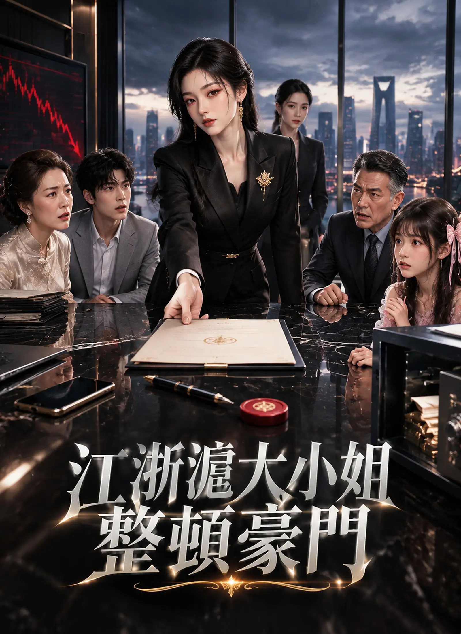 江浙滬大小姐整頓豪門 short drama poster