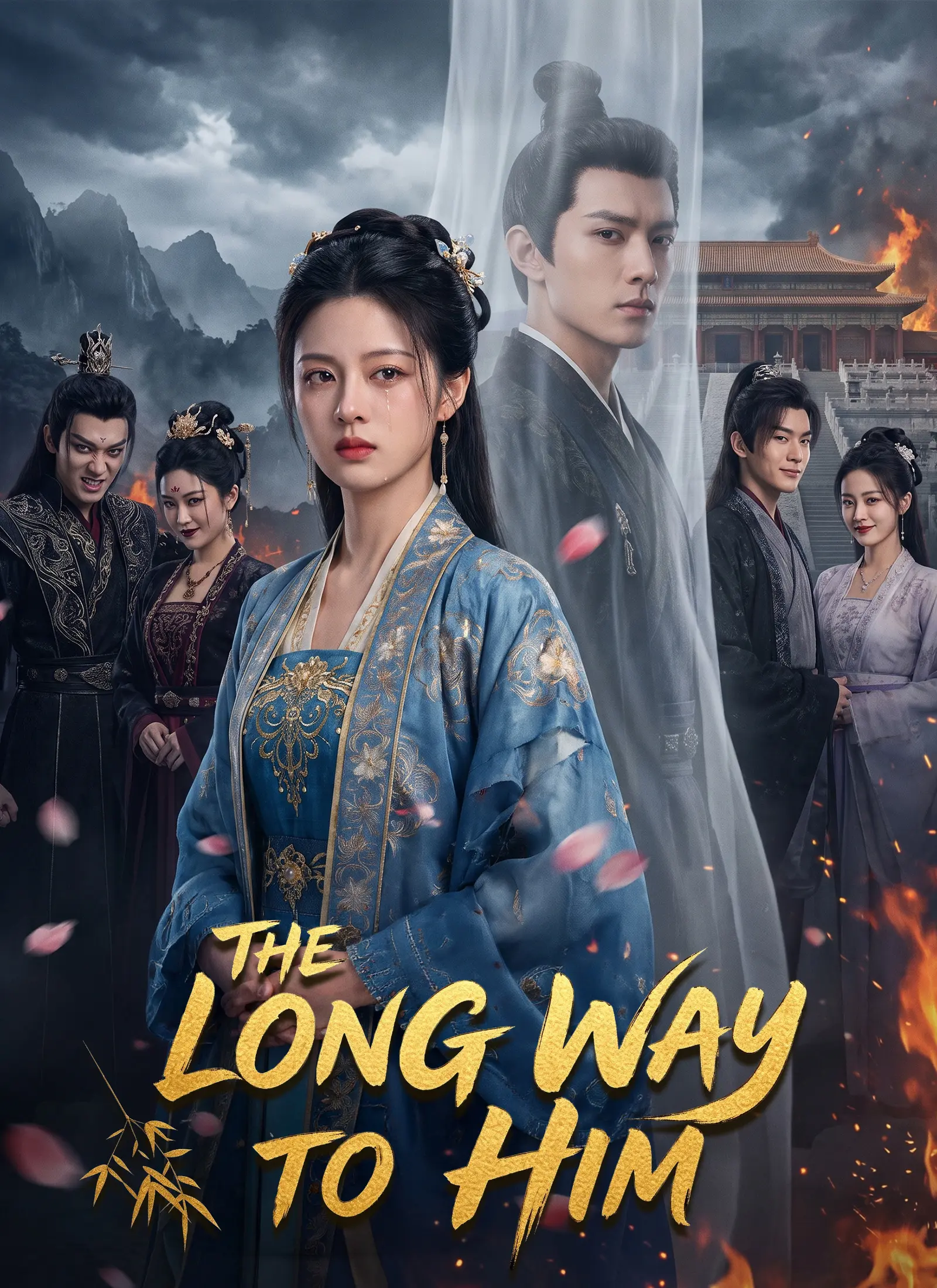 [Dubbed] The Long Way to Him short drama poster
