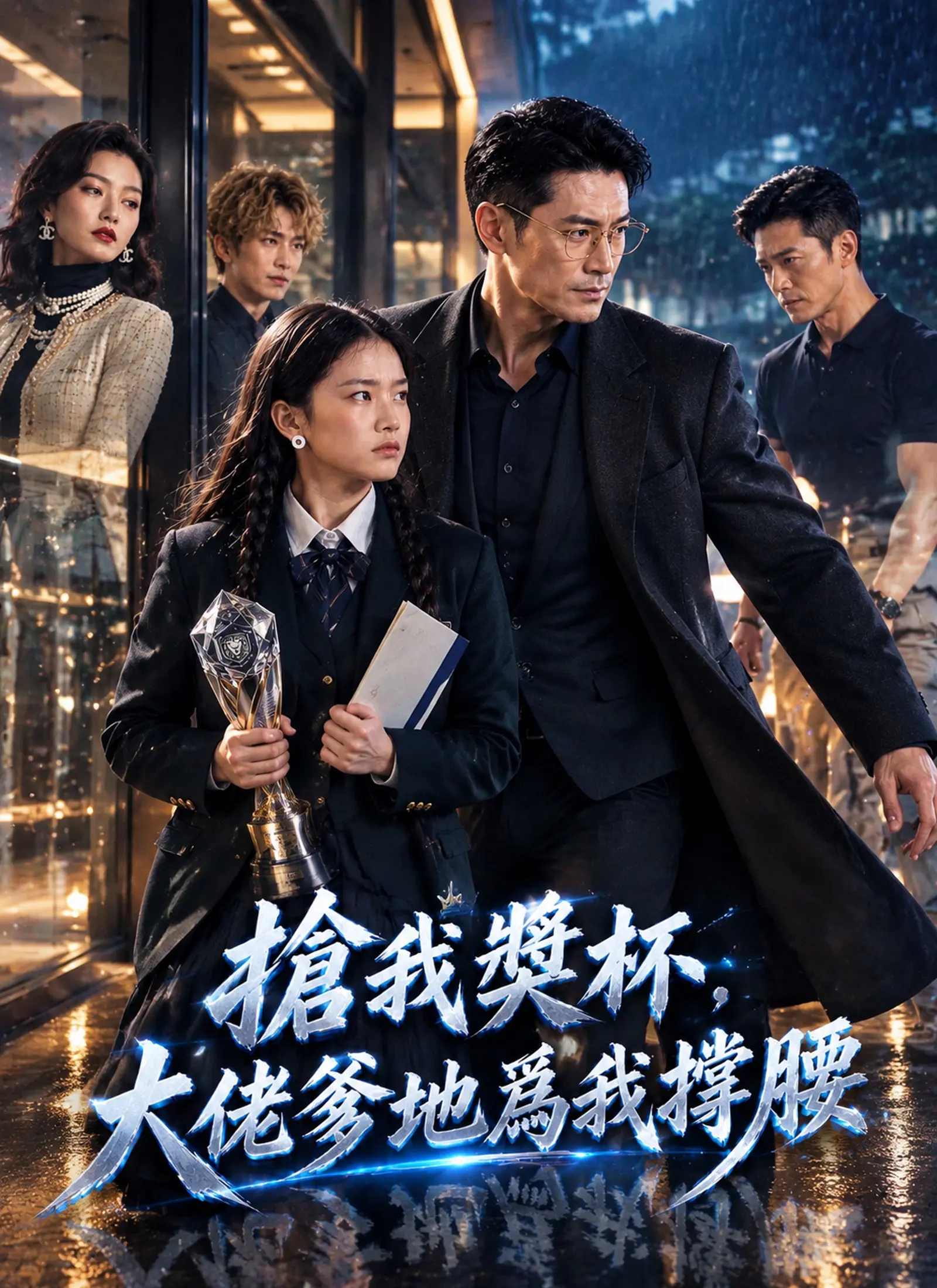 搶我獎杯，大佬爹地爲我撐腰 short drama poster