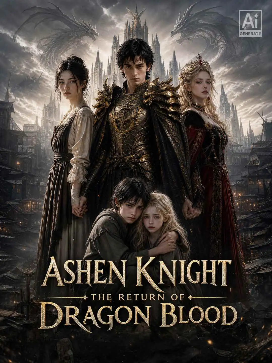 Ashen Knight: The Return of Dragon Blood short drama poster