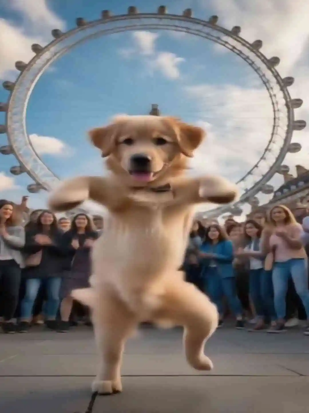 Viral | Cute Dog Dancing | short drama poster