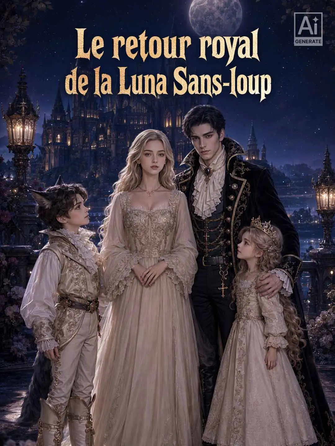 Le retour royal de la Luna Sans-loup short drama poster