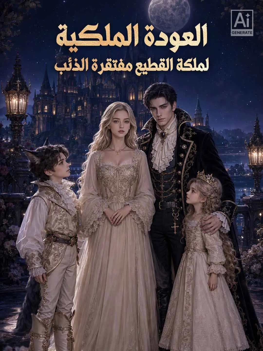 العودة الملكية لملكة القطيع مفتقرة الذئب short drama poster