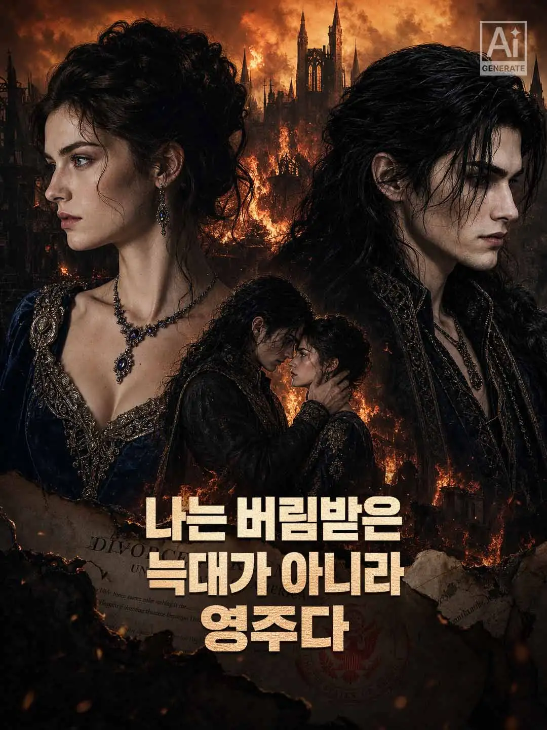 나는 버림받은 늑대가 아니라 영주다 short drama poster