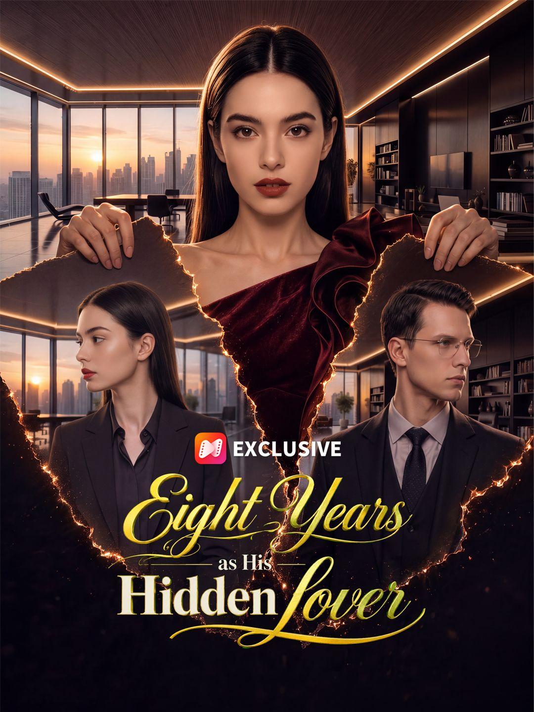 Eight Years as His Hidden Lover short drama poster