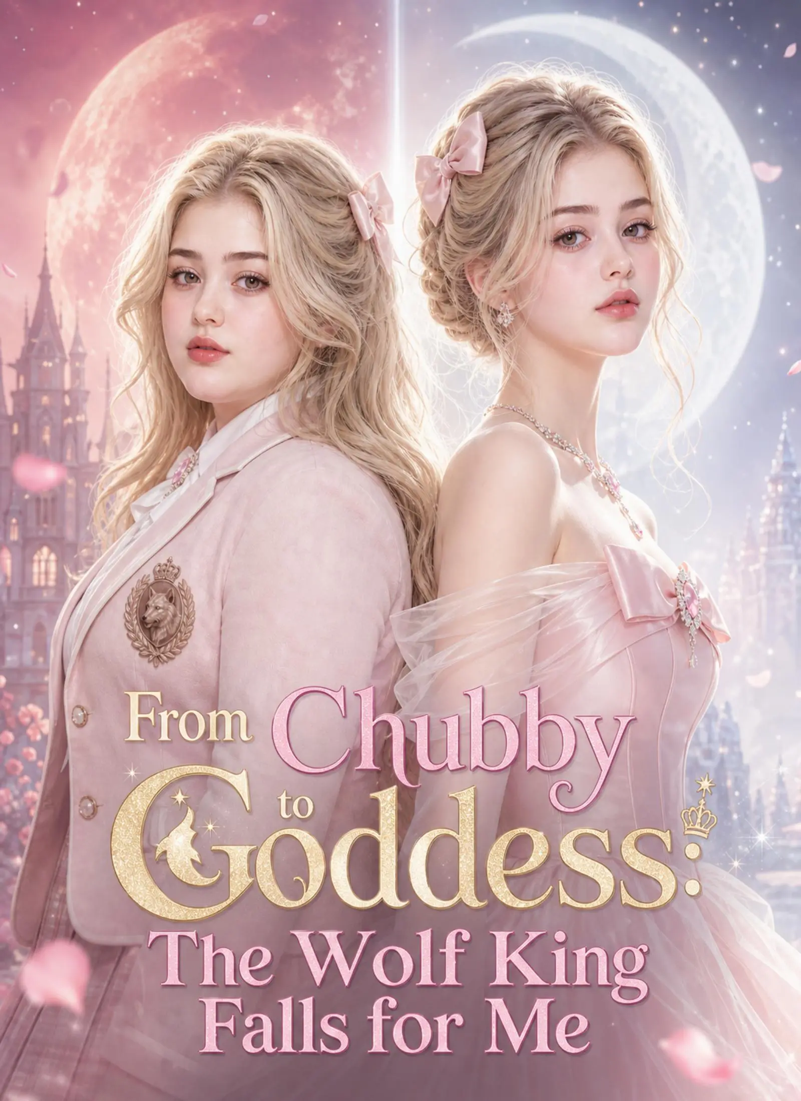 From Chubby to Goddess，The Wolf King Falls for Me short drama poster