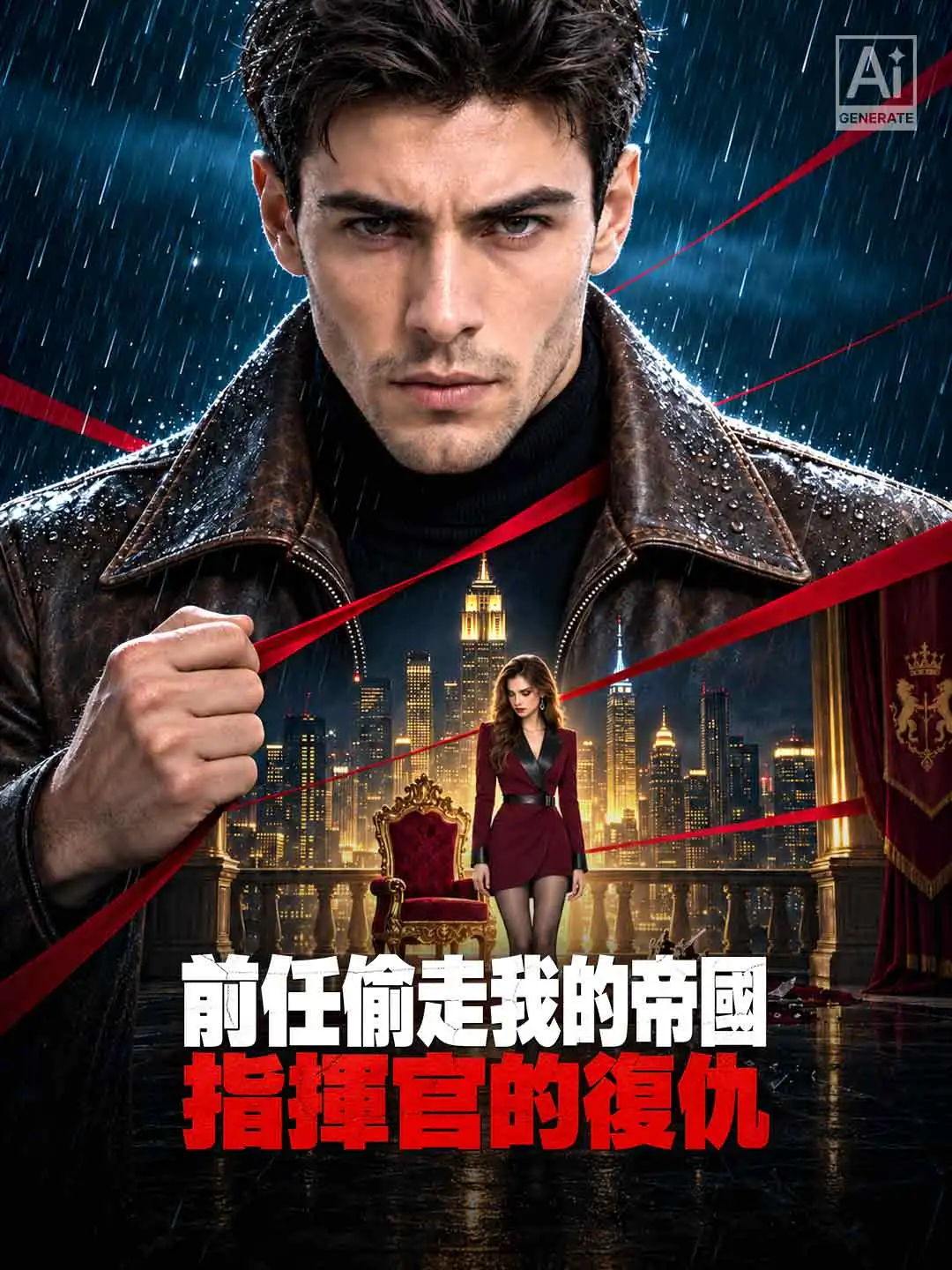 前任偷走我的帝國 指揮官的復仇 short drama poster