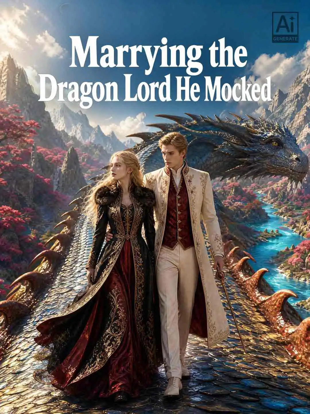 Marrying the Dragon Lord He Mocked short drama poster