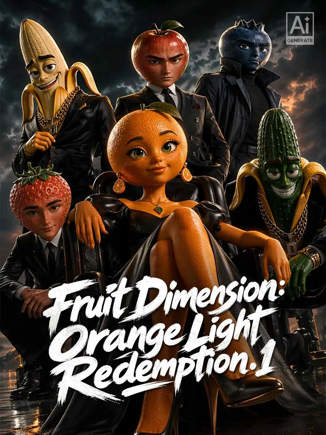 Fruit Dimension: Orange Light Redemption.1 short drama poster