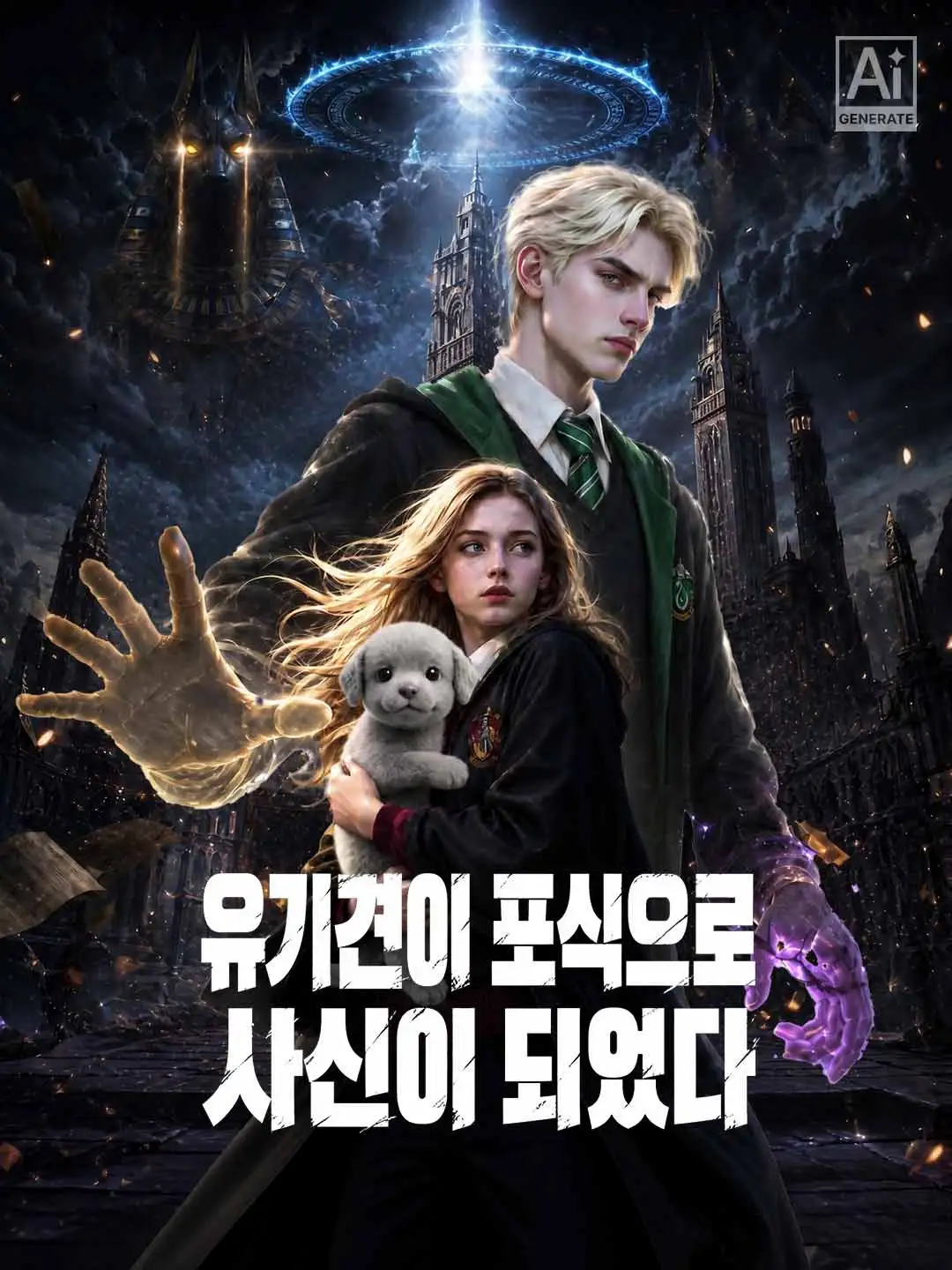 유기견이 포식으로 사신이 되었다 short drama poster