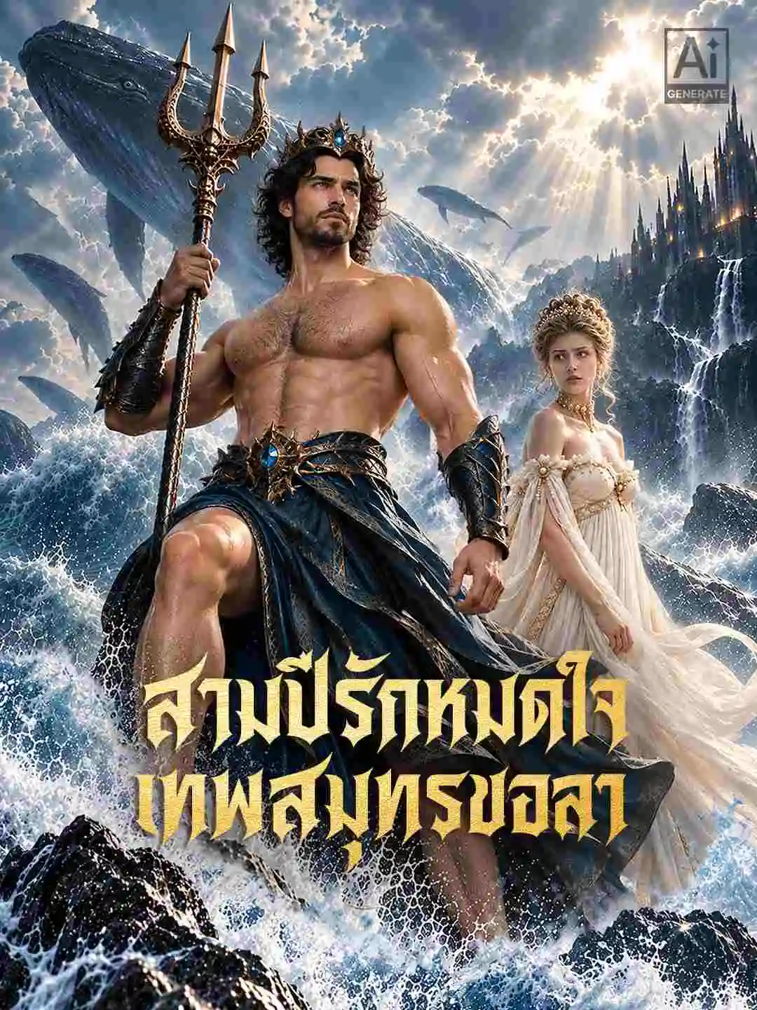 สามปีรักหมดใจ เทพสมุทรขอลา short drama poster